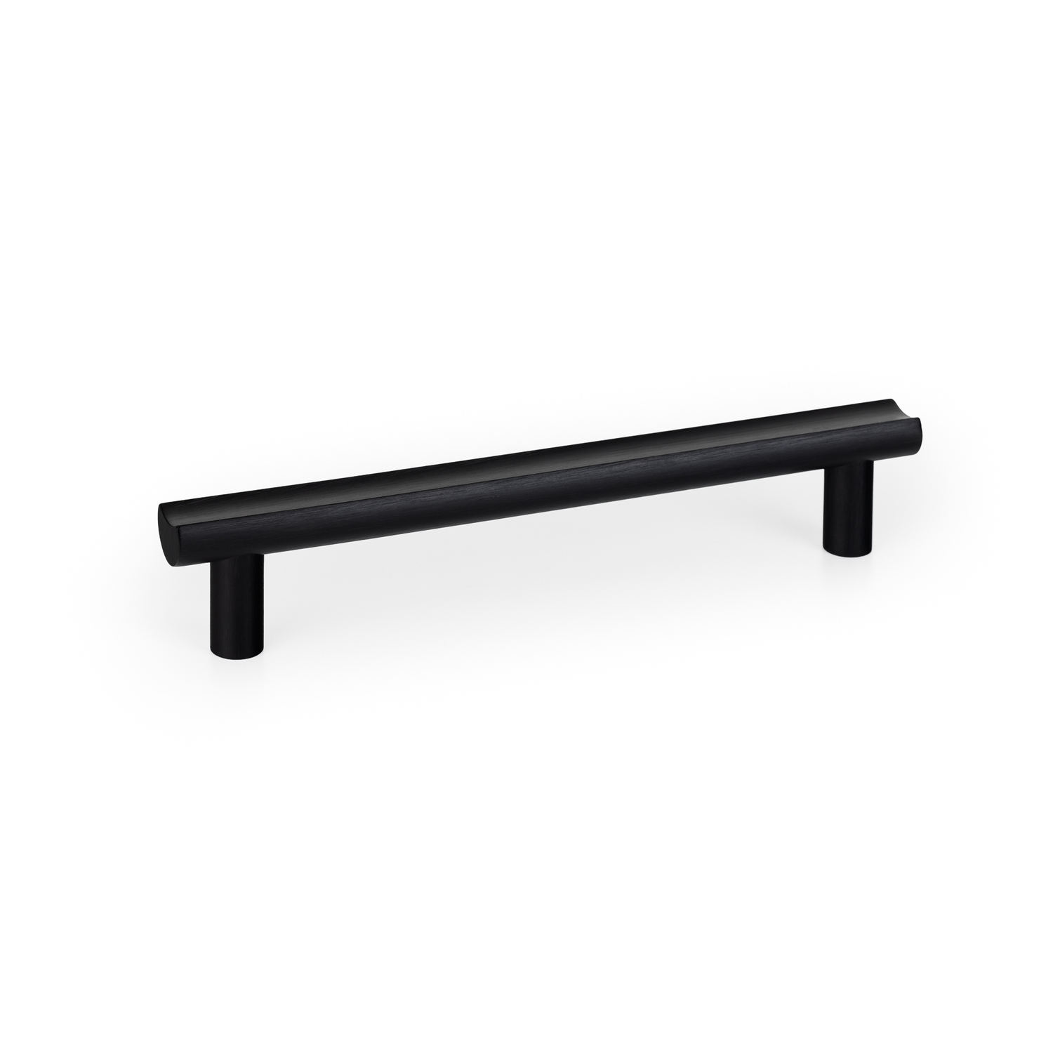 Greep MOON BA160 L193 aluminium geborsteld zwart