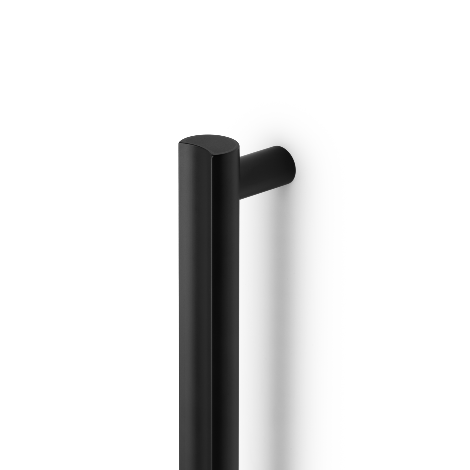 Greep MOON BIG BA384 L424 aluminium geborsteld zwart