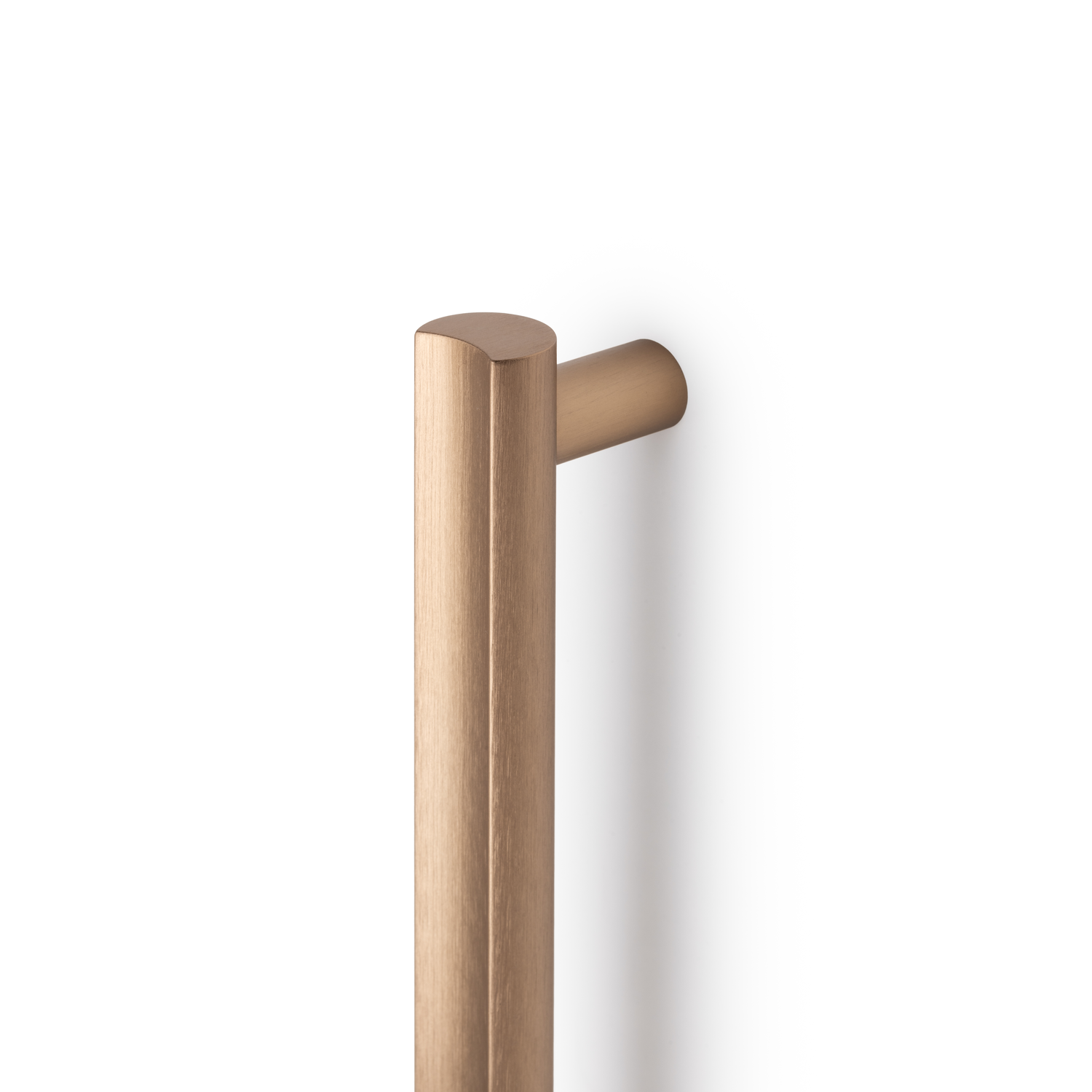 Greep MOON BIG BA384 L424 aluminium geborsteld messing cava