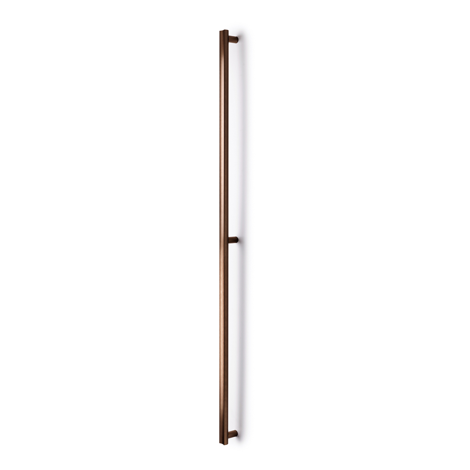 Greep MOON BIG BA1056-528 L1096 aluminium geborsteld brons