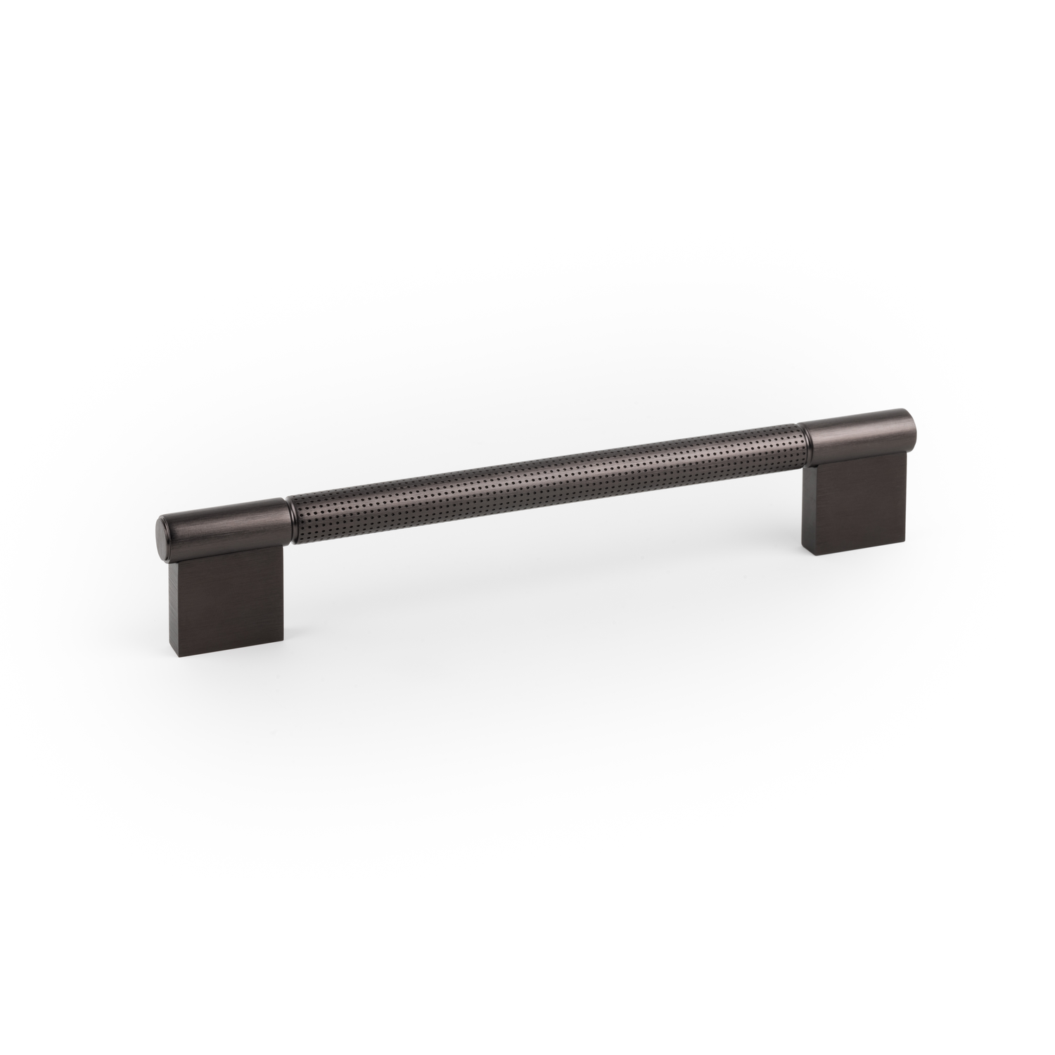 Greep POINT BA192 L228 aluminium titanium zwart