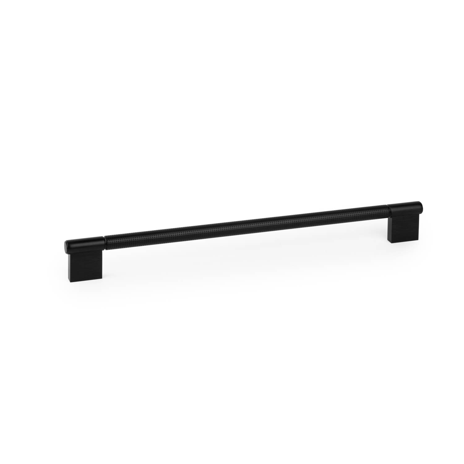 Greep POINT BA320 L356 aluminium geborsteld zwart