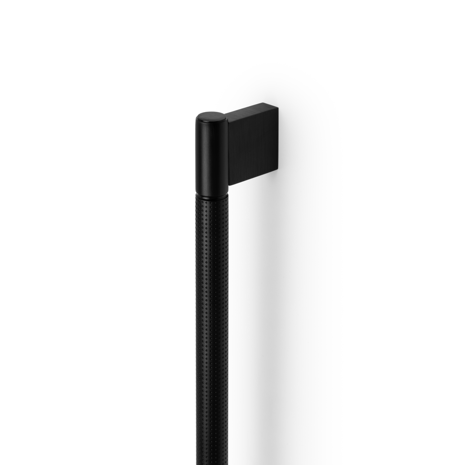 Greep POINT BA320 L356 aluminium geborsteld zwart