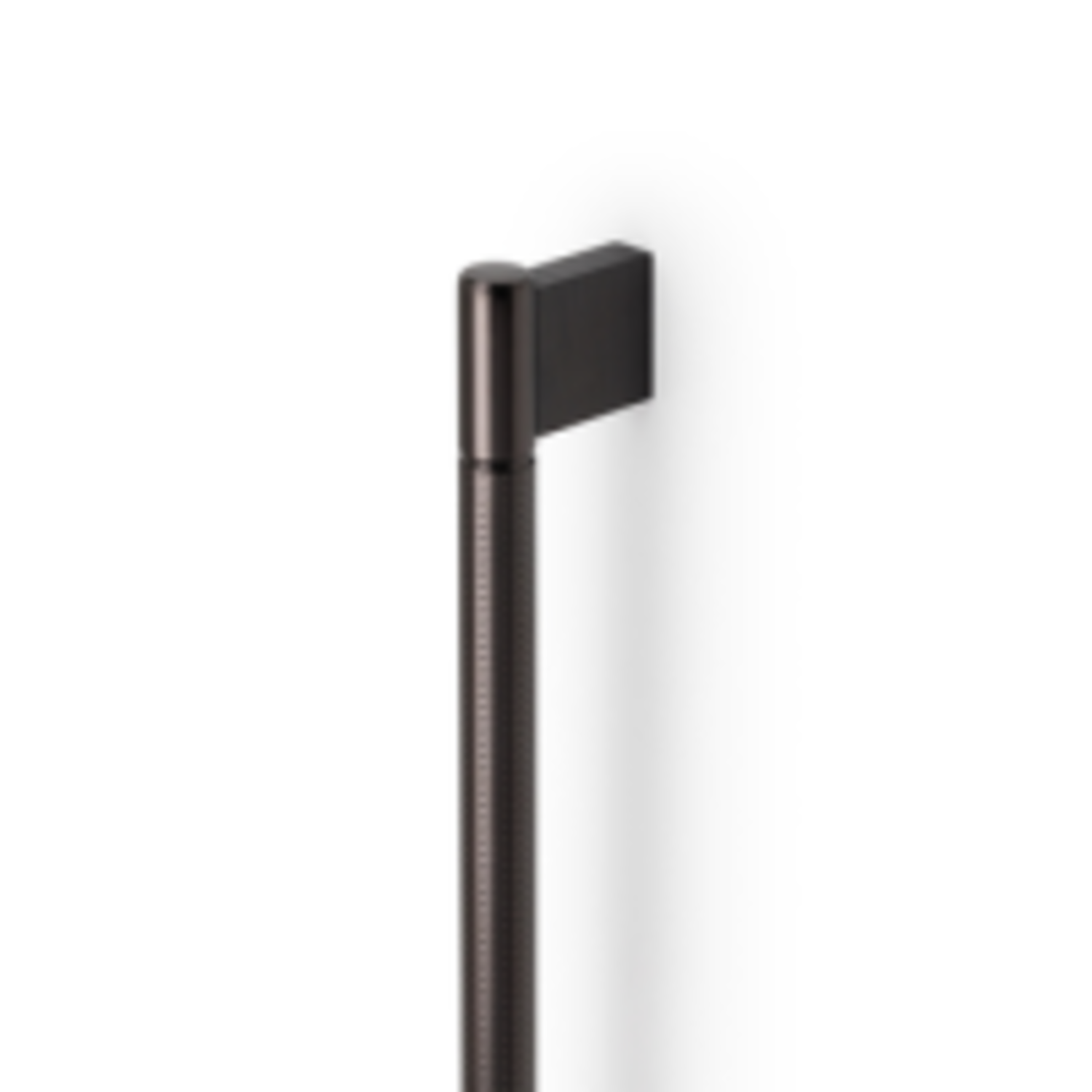 Greep POINT BA192 L228 aluminium titanium zwart