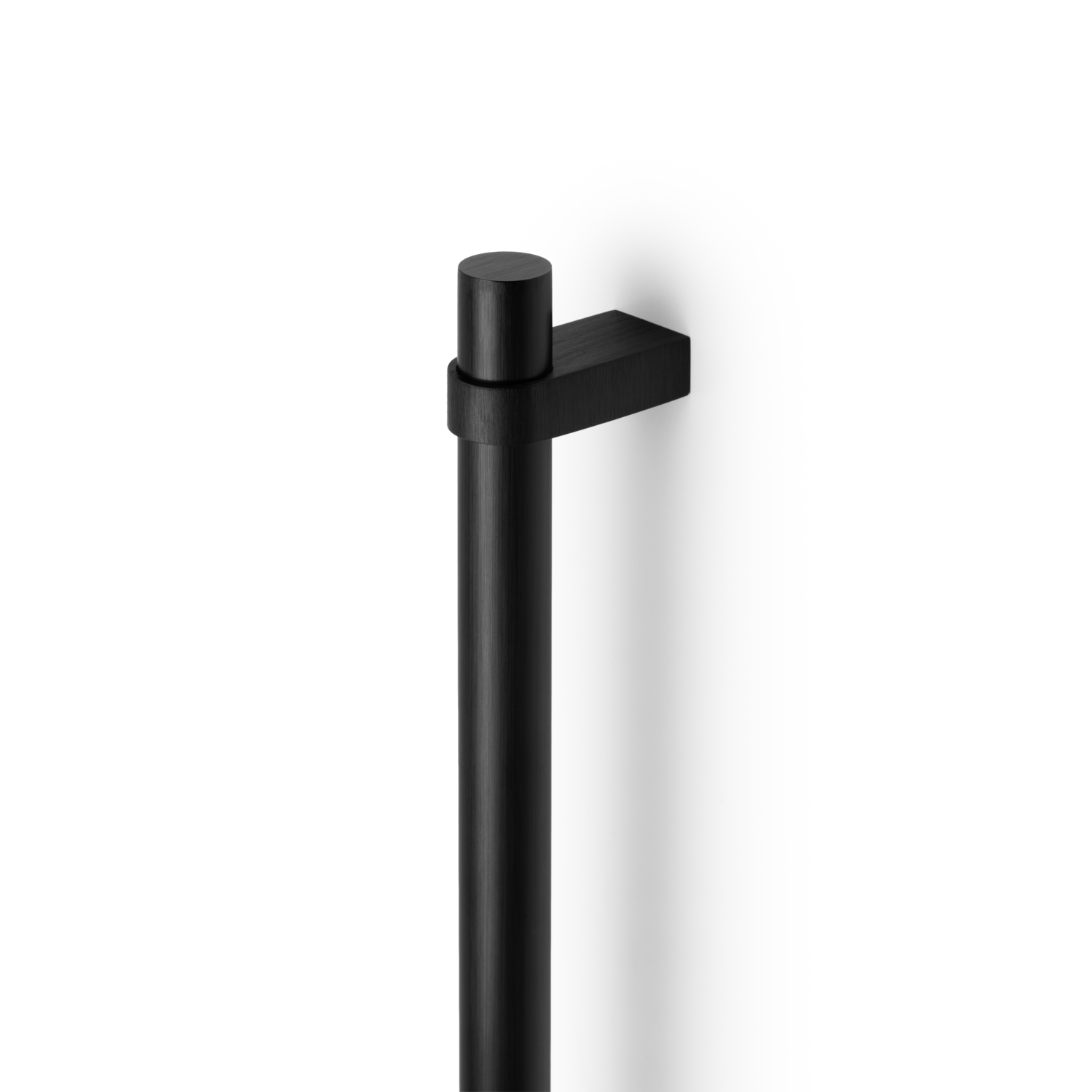 Greep NOBB BA192 L244 aluminium geborsteld zwart