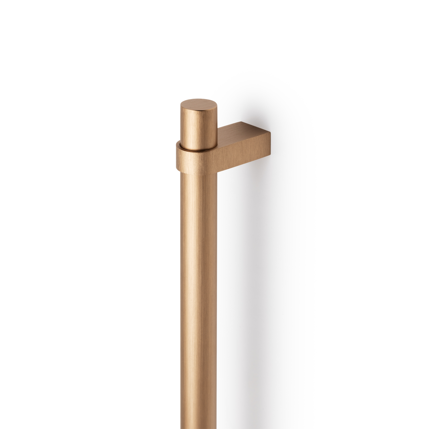 Greep NOBB BA192 L244 aluminium geborsteld messing cava