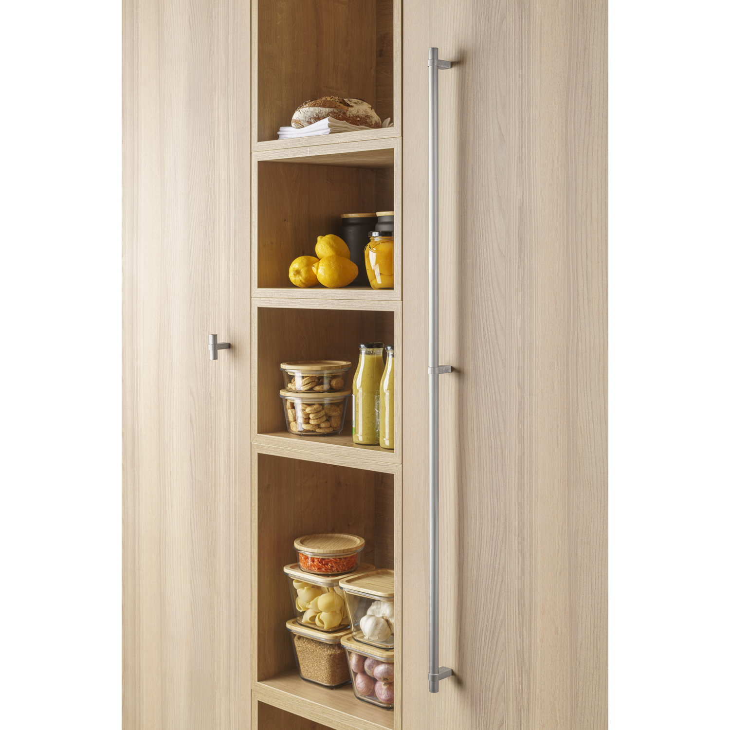 Greep NOBB BA1056-528 L1108 aluminium geborsteld messing cava