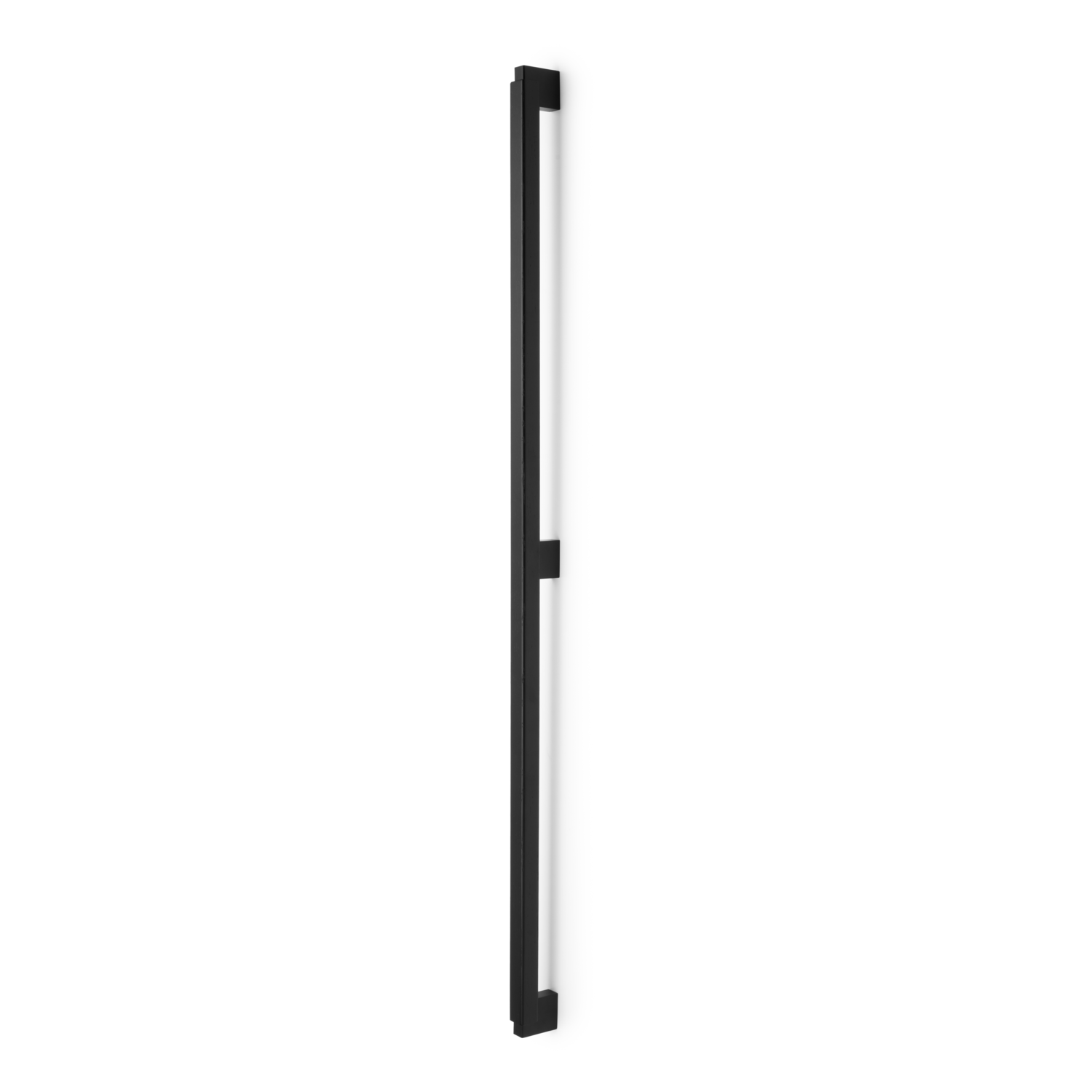Greep DUO BIG BA480-960 L1016 hout / aluminium zwart / zwart hout