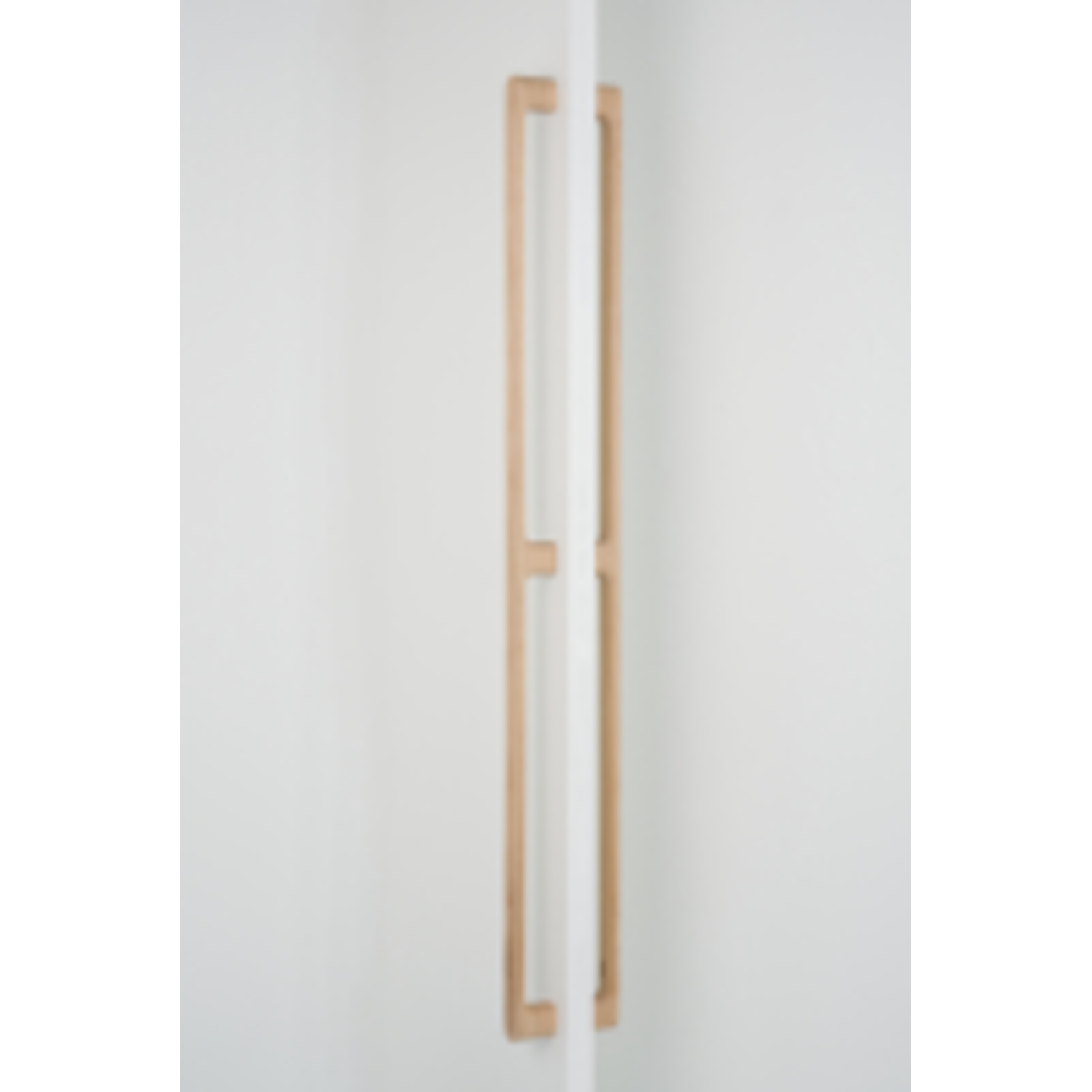 Deurgreep dubbel LUV WOOD BIG BA992-496 L1026.5 hout eik nature ongelakt
