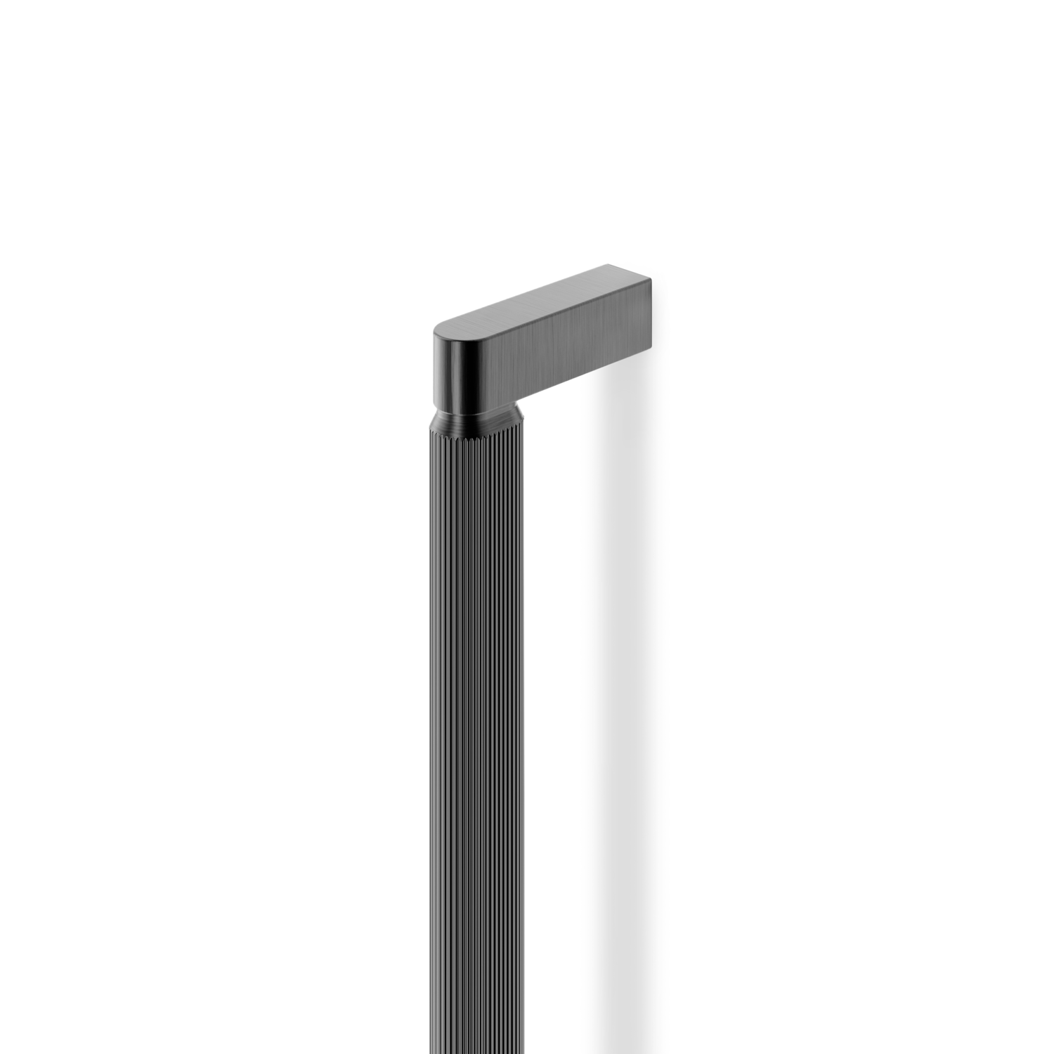 Greep BROOKLYN BA528-1056 L1066 aluminium titanium zwart