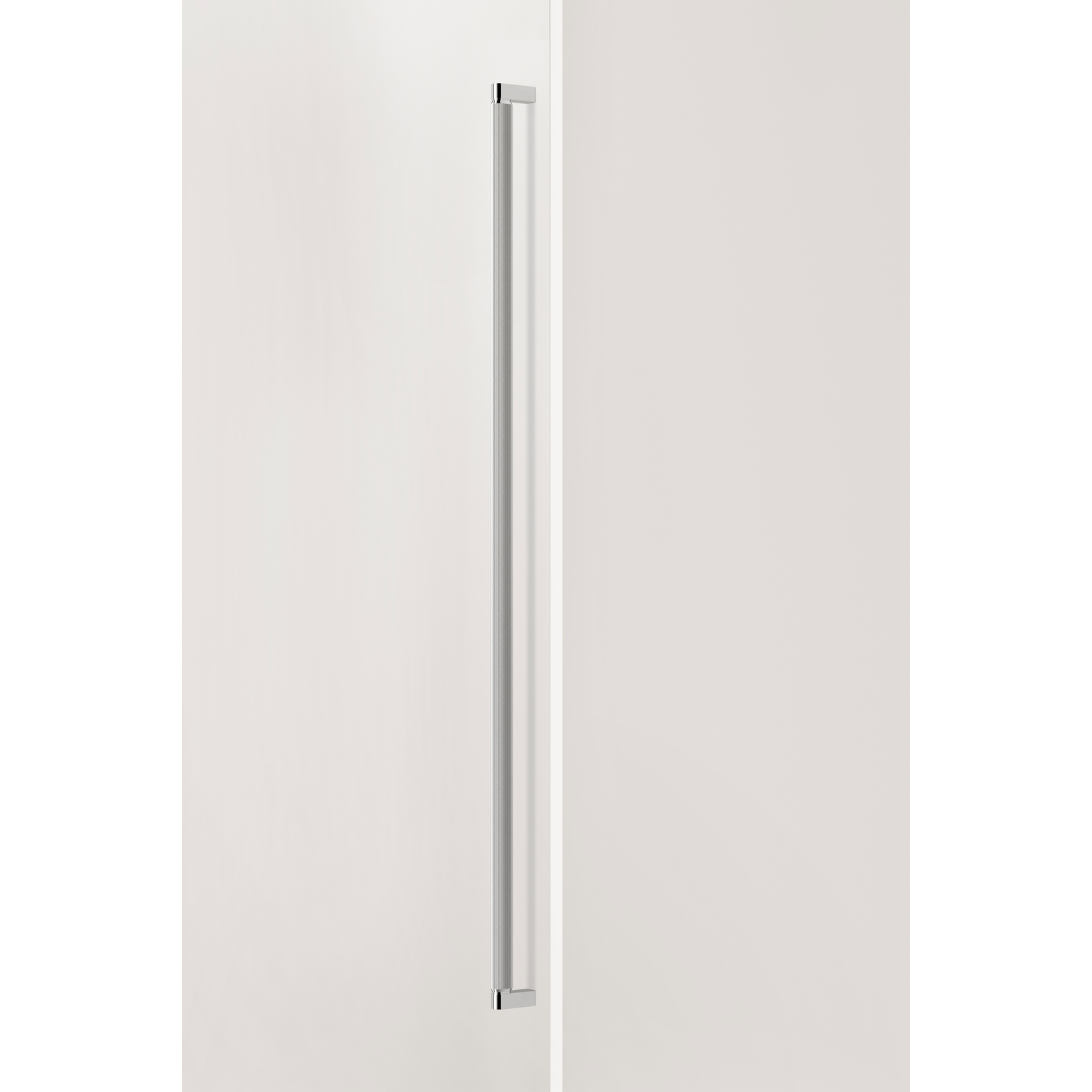 Greep BROOKLYN BIG BA1056 L1074 aluminium gepolijst nikkel
