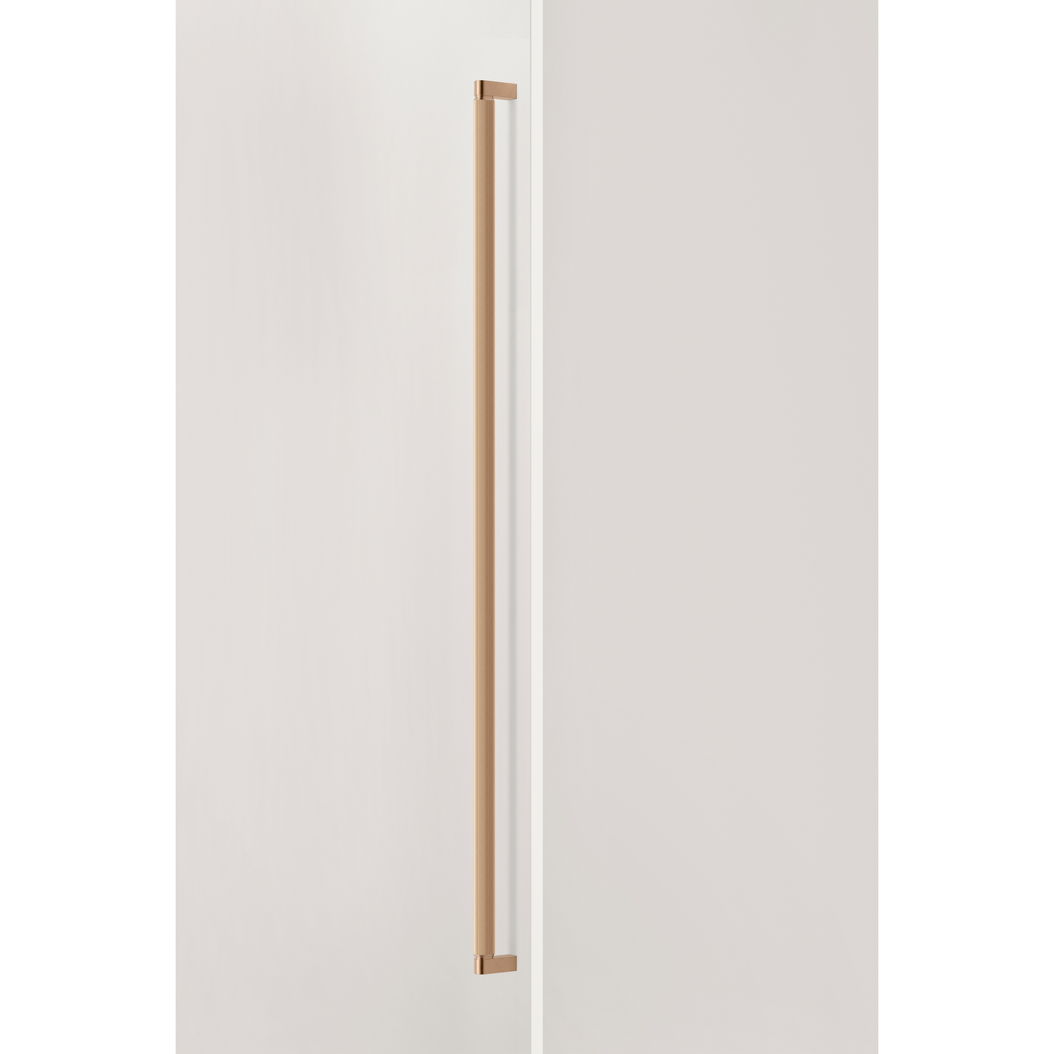 Greep BROOKLYN BIG BA1056 L1074 aluminium geborsteld messing cava