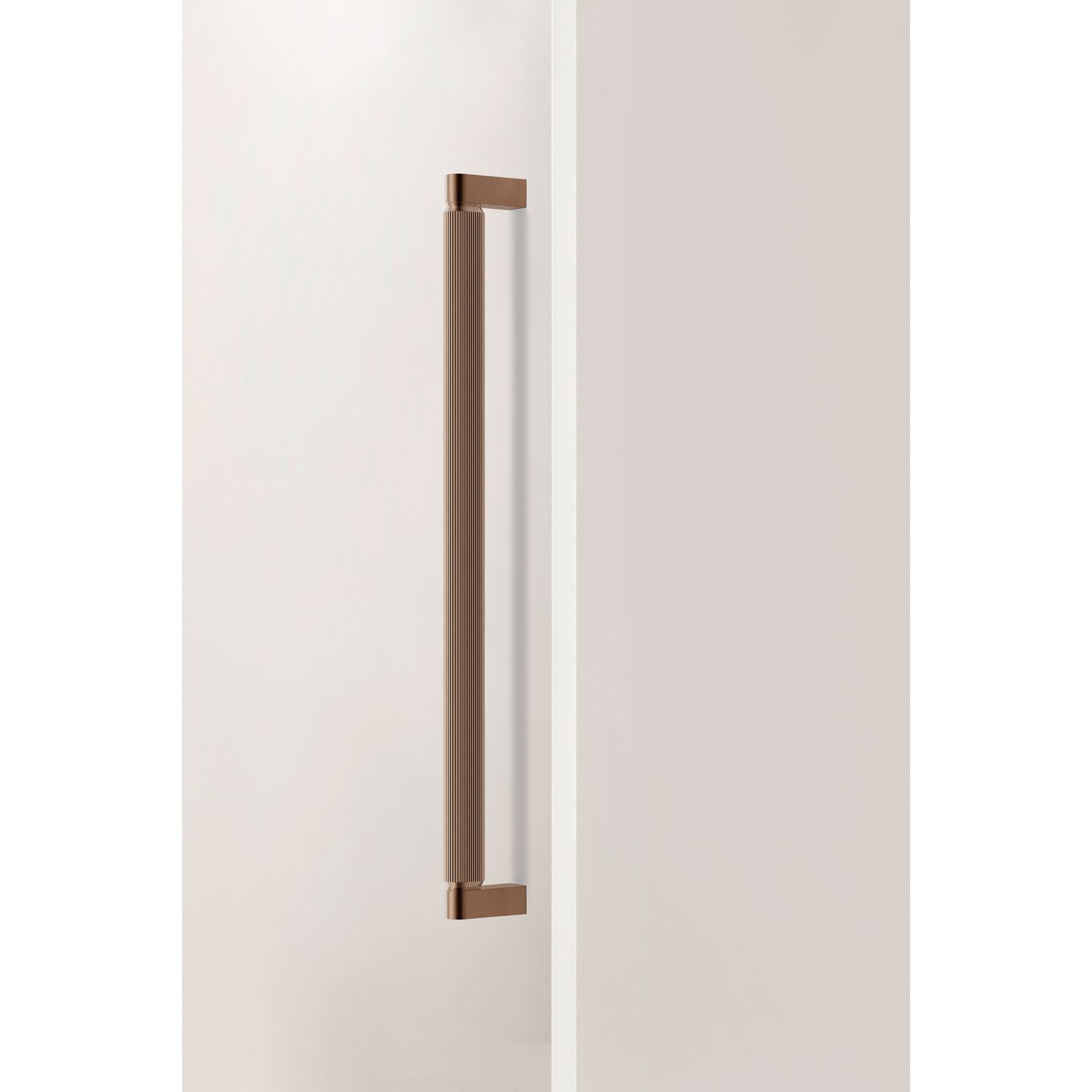 Greep BROOKLYN BIG BA448 L466 aluminium geborsteld brons