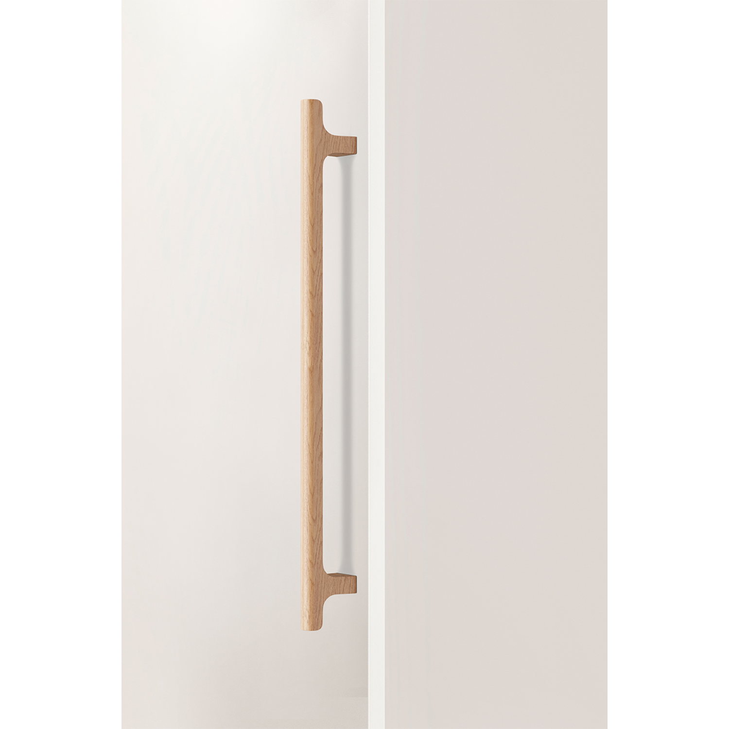 Greep HINOKI WOOD BIG BA416 L498.4 hout eik nature ongelakt
