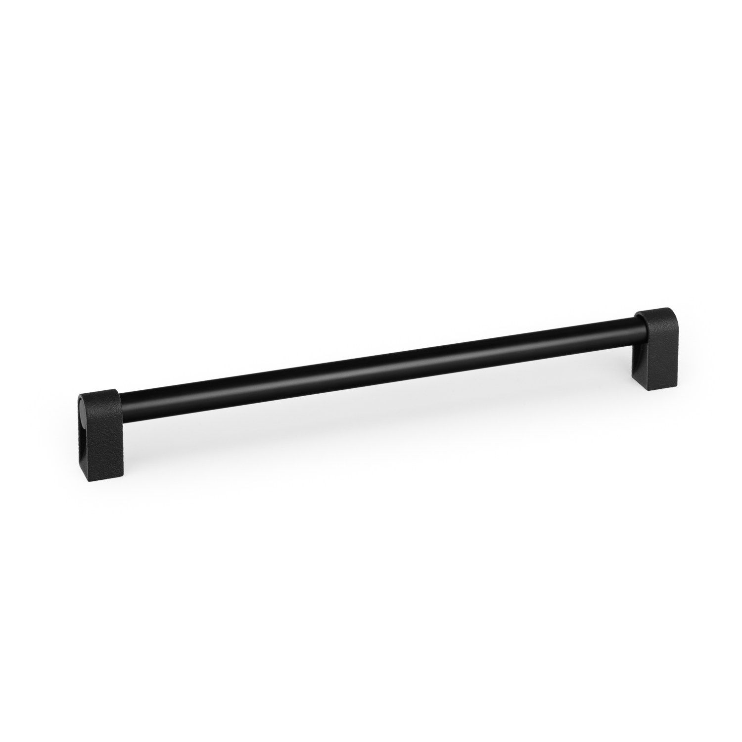 Greep CASEY BIG BA416 L448 aluminium zwart textuur / mat zwart