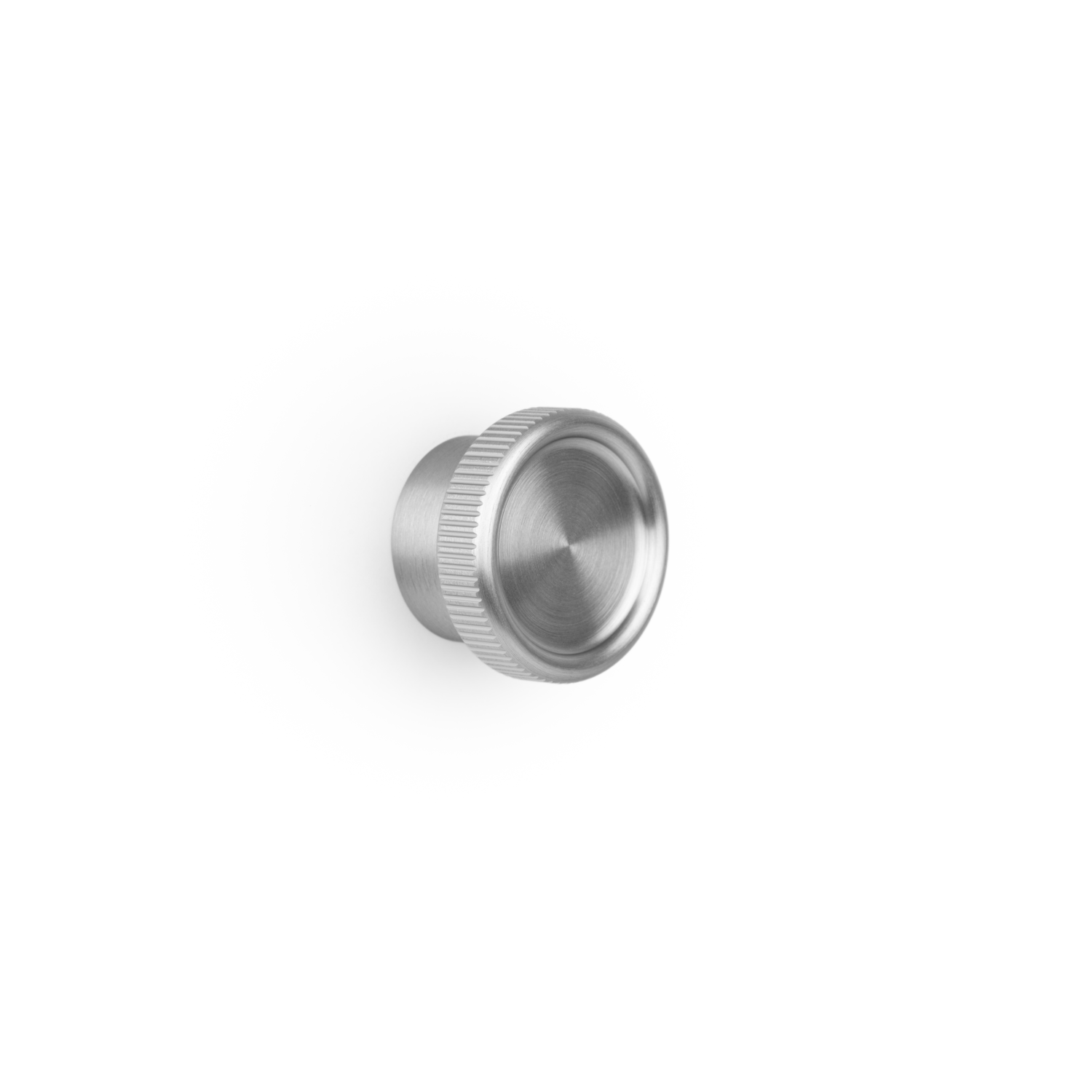 Knop BOTO Ø45 aluminium rvs-look