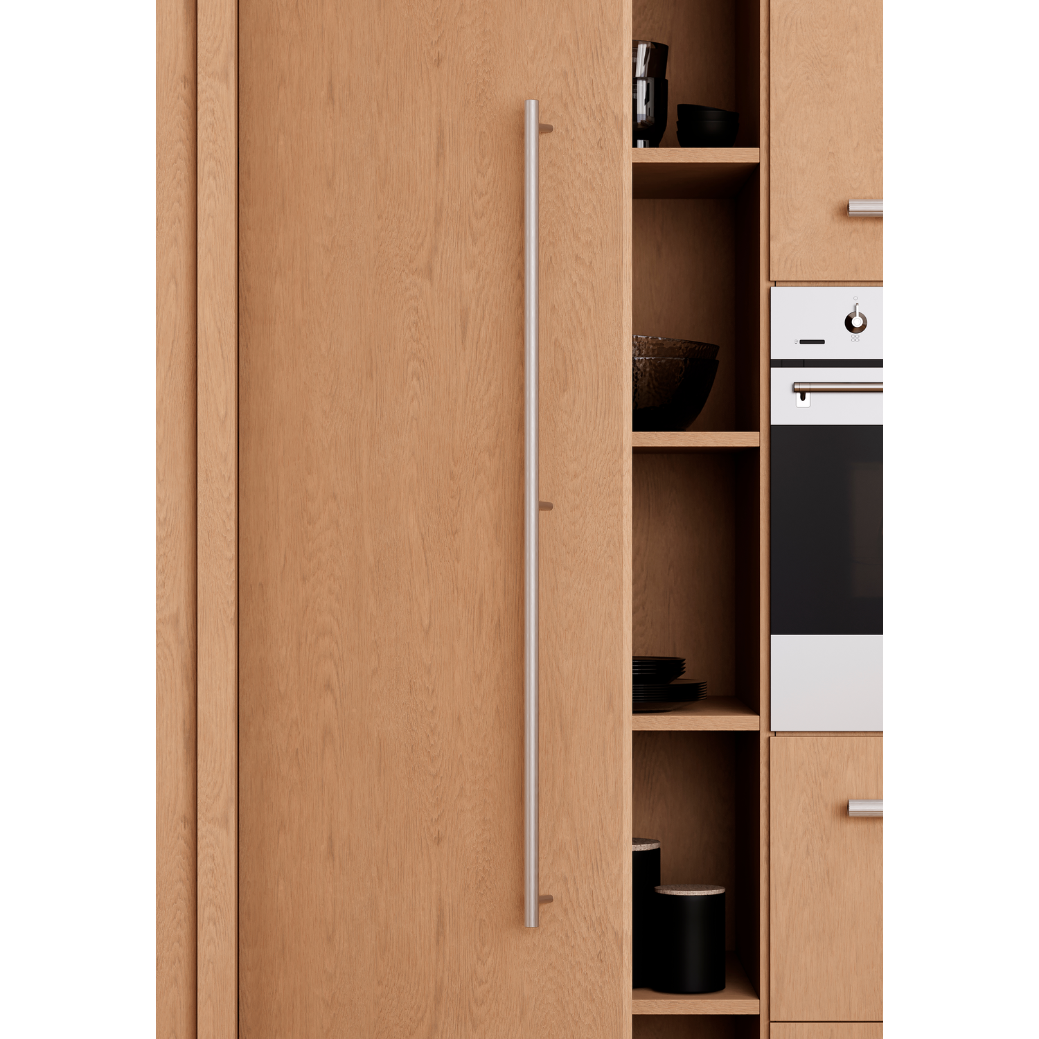 Greep BOTO BA960-480 L1026 aluminium geborsteld brons