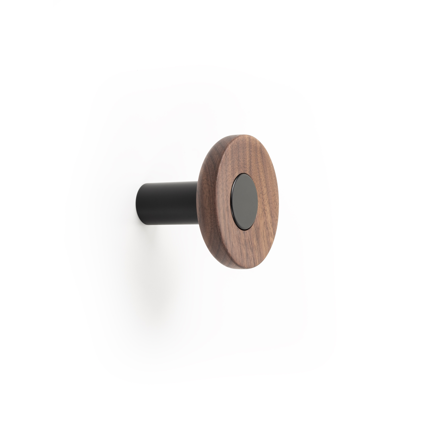 Jashaak ZOOT Ø60 hout / aluminium mat zwart / walnoot