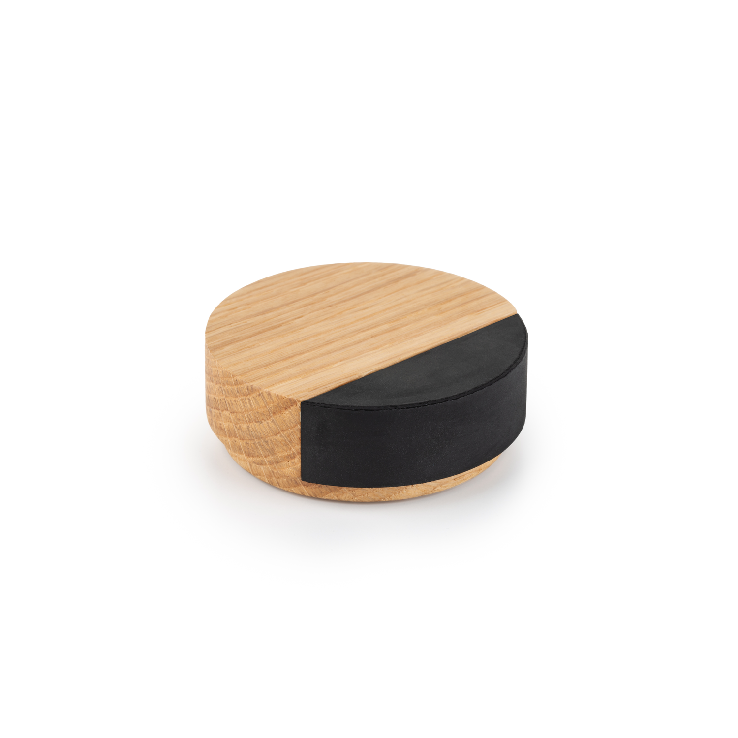 Deurstopper PUK Ø65 hout eik