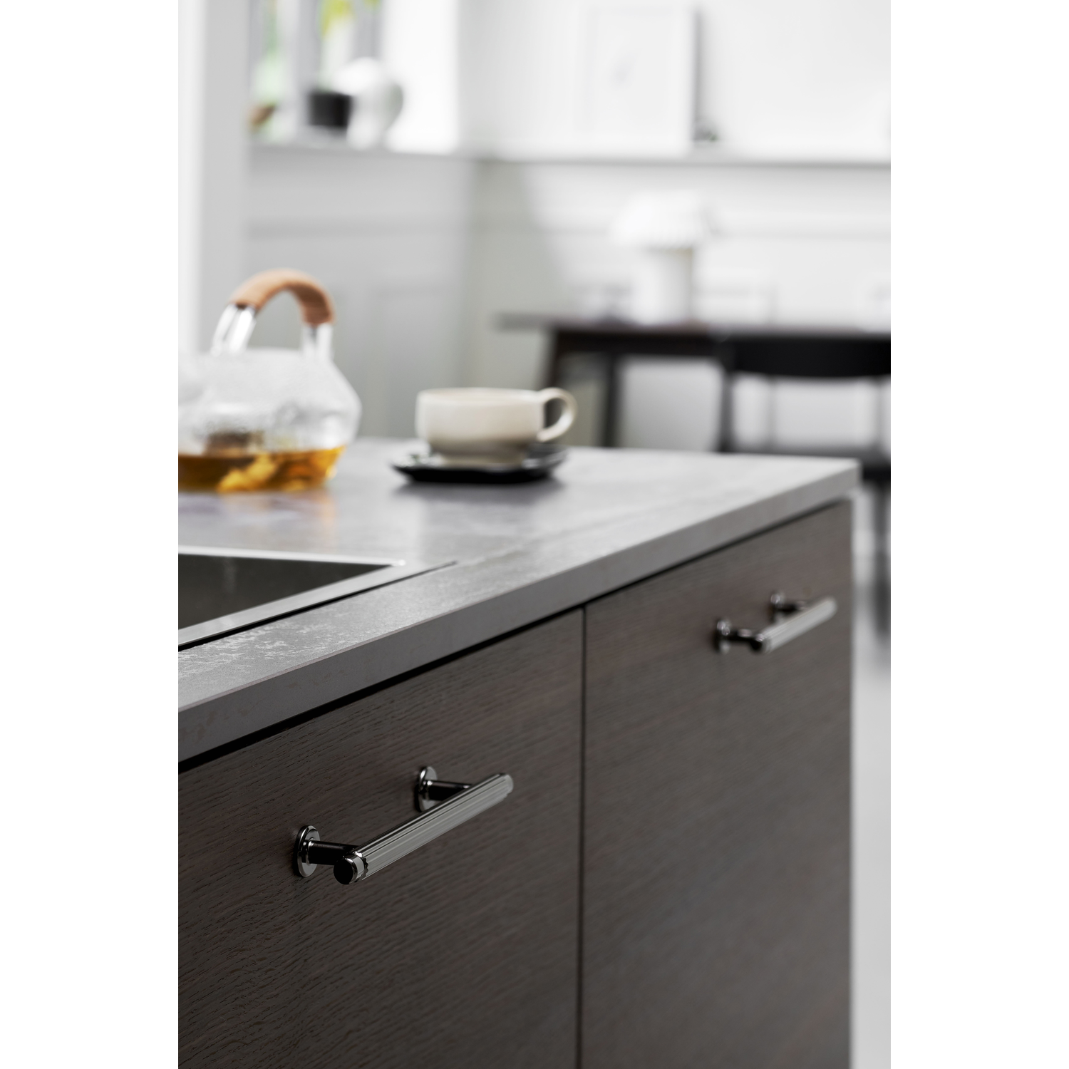 Greep villa ba128 l177,5 zamak zwart