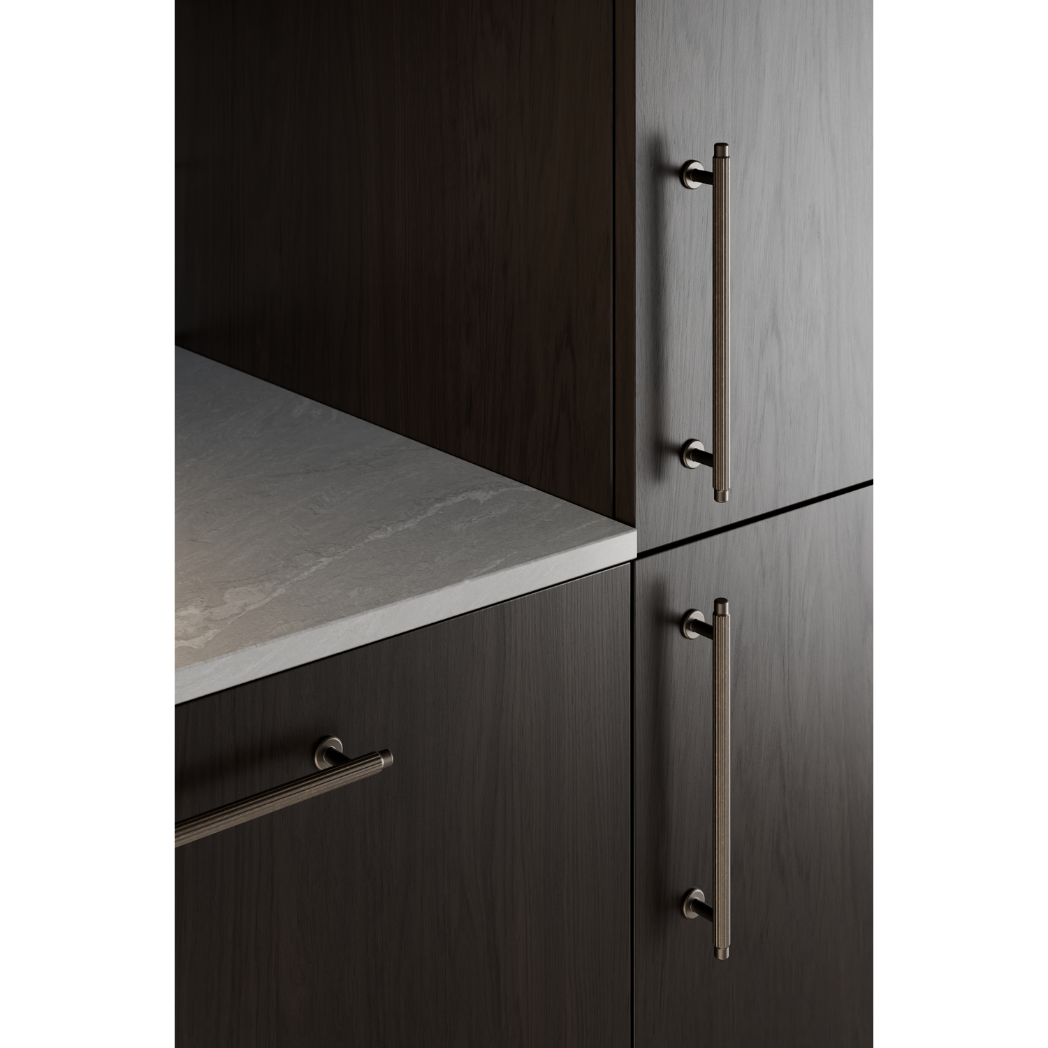 Greep villa ba192 l241,5 zamak antiek bruin
