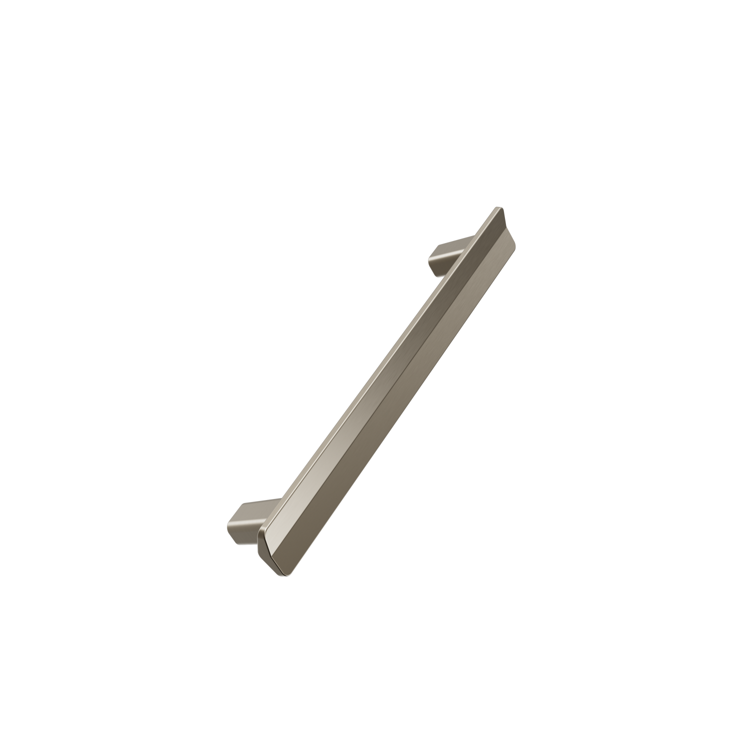 Greep VIS-A-VIS BA320 L355 Zamak Geborsteld messing