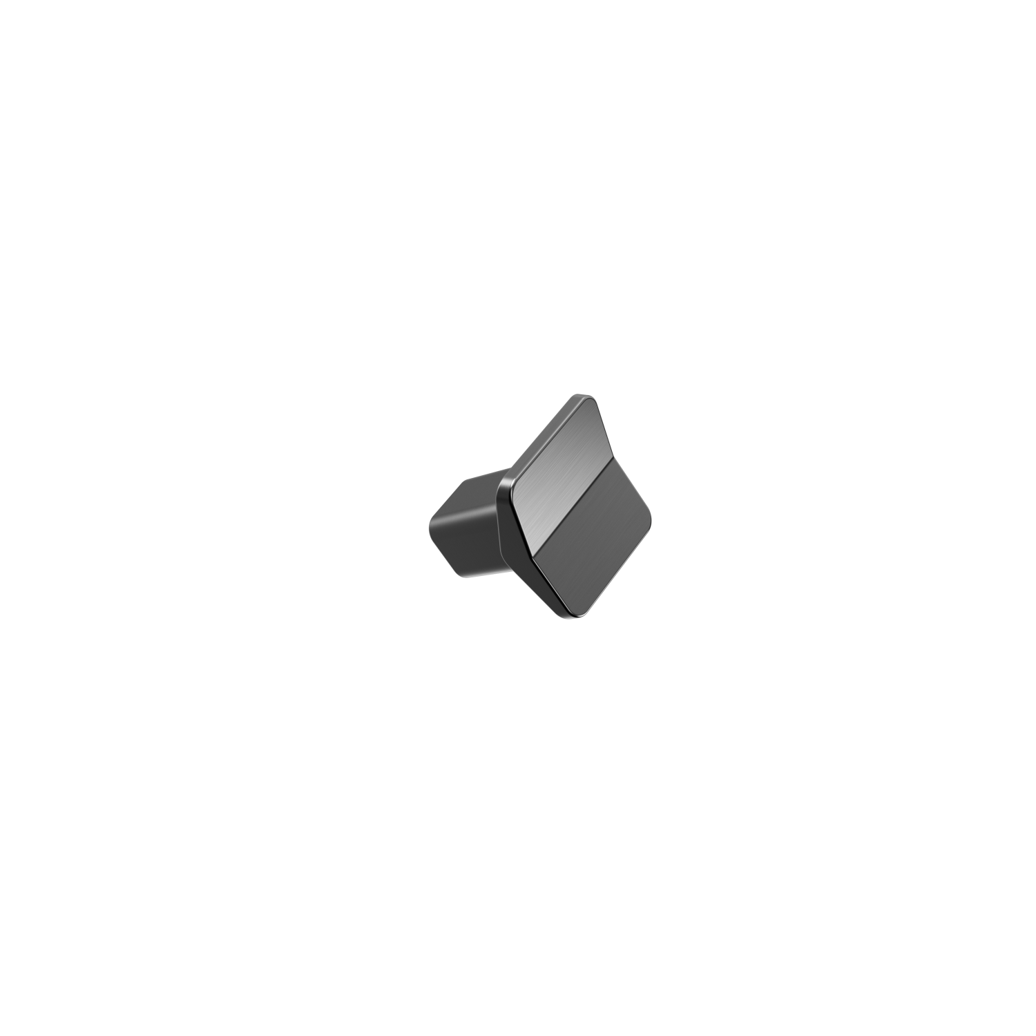 Knop VIS-A-VIS BA L26 Zamak Gunmetal
