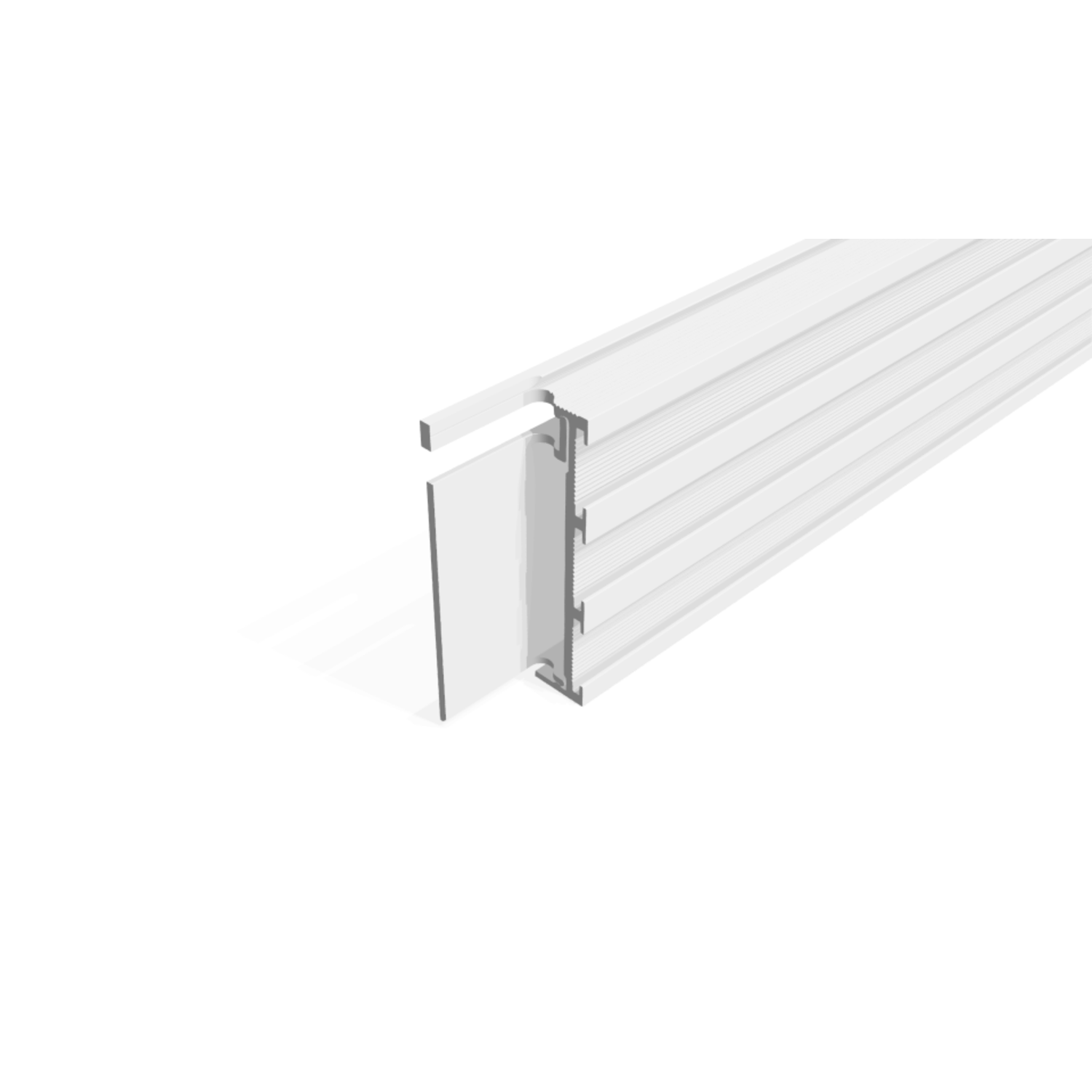 Aansluitplint wit XP50 - X4 - W-set 01 (1 set)