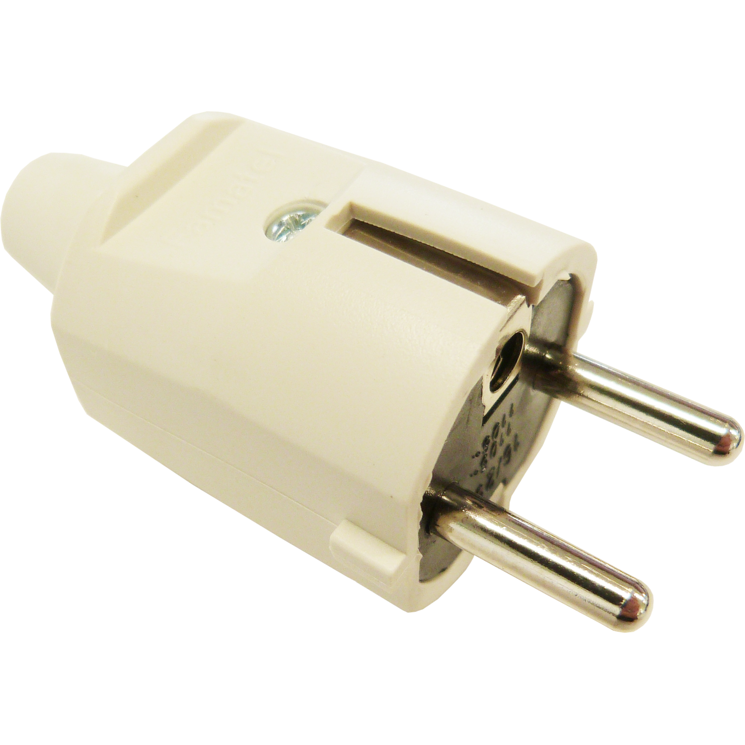 Stekker pvc 2pol+a 10-16a wit ip20