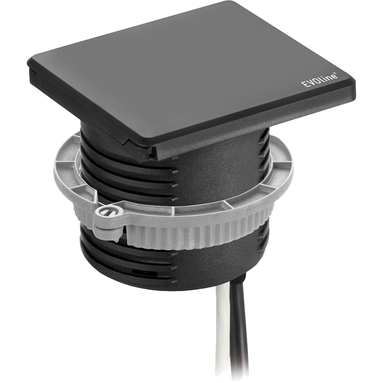 Evoline square 80 b/f + usb lader zwart