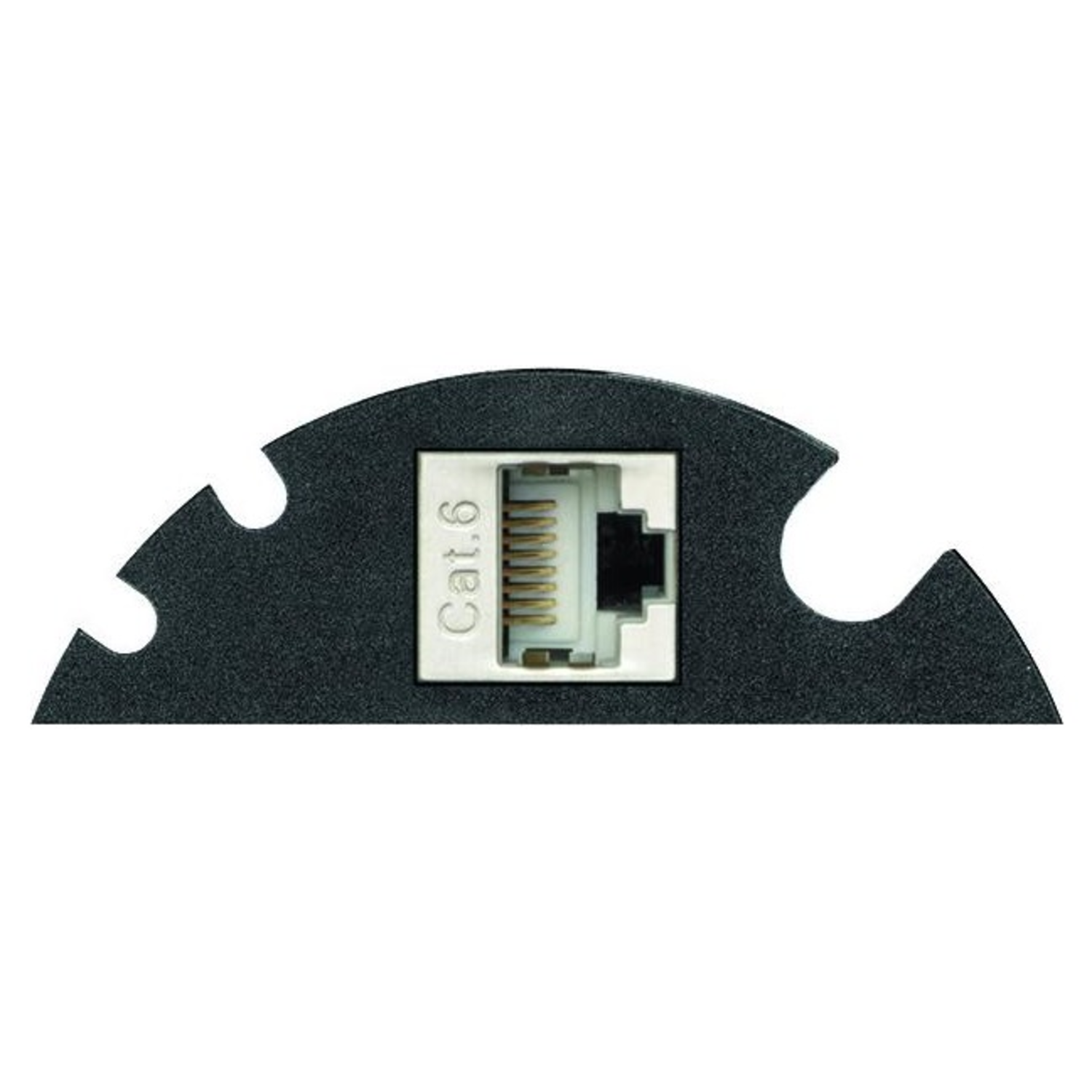 Evoline circle 80 afdekplaat rj45 wit