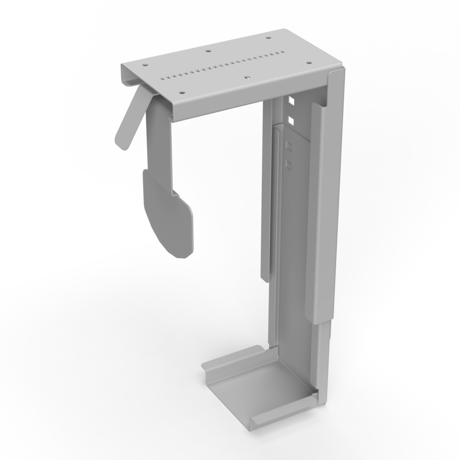 Easyclick pc-houder zilver