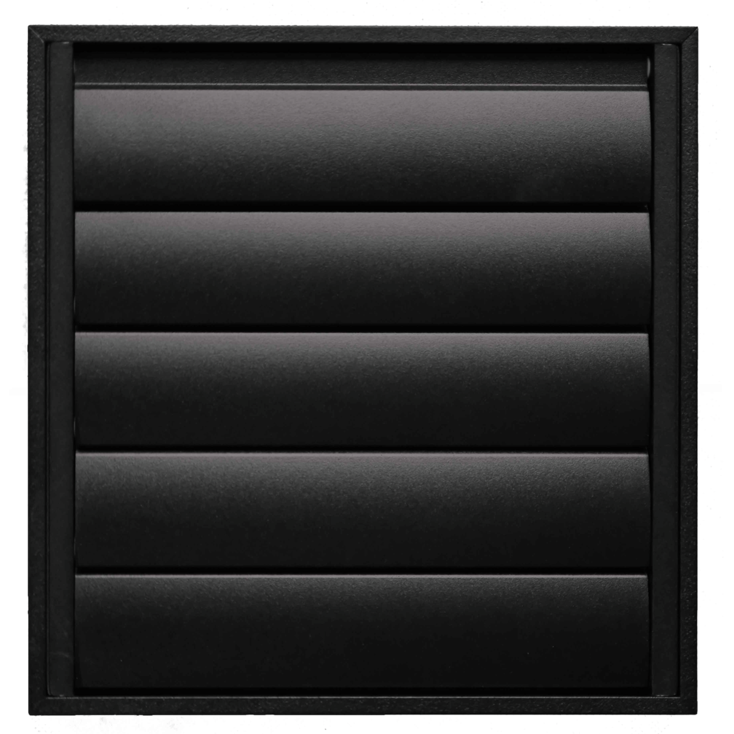 Novy wanduitblaasklep zwart ø 150mm 210x210