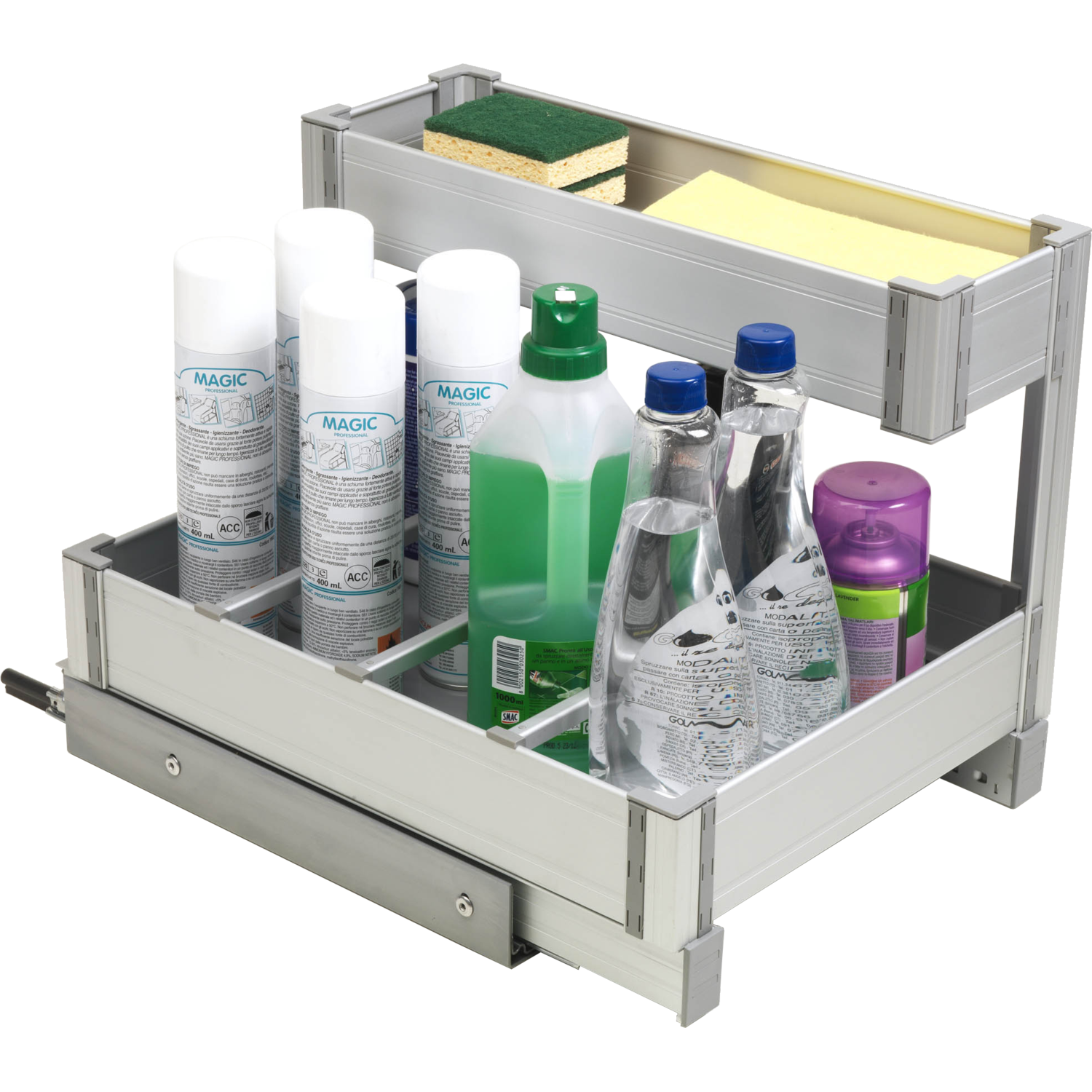 Uittreksysteem new line 480x349x311mm k40met fless met flessenrek