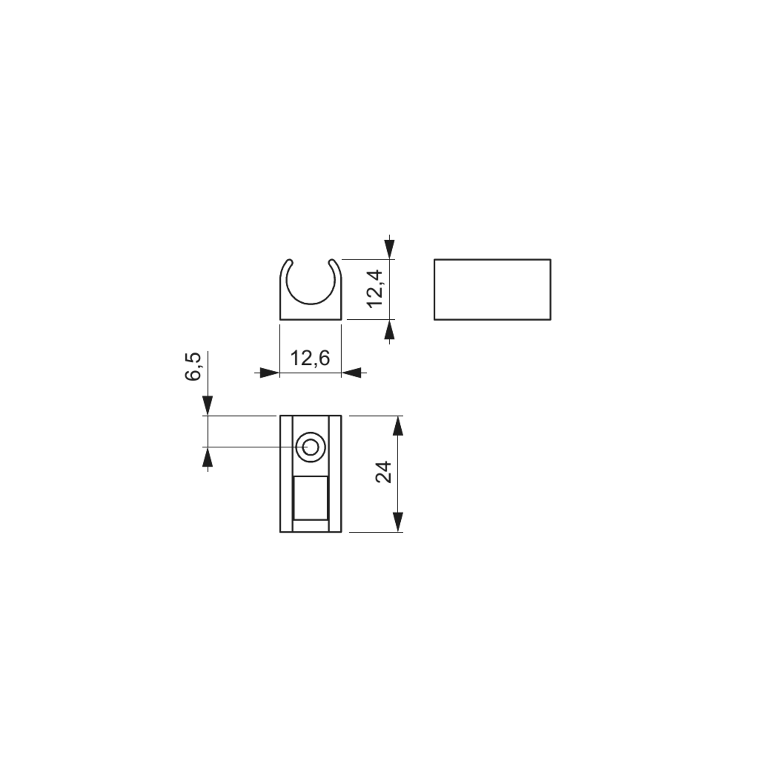 Mec Driver opbouw behuizing voor IR-sensor