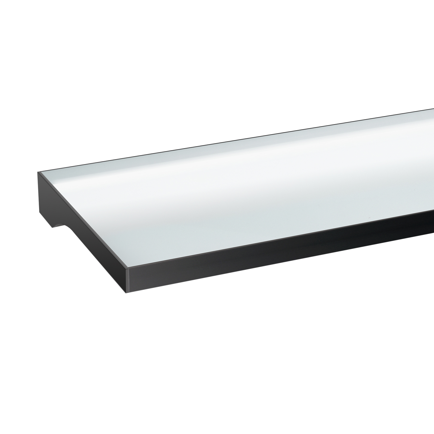 Teo Slim led glastablet 450mm 4.85W 4000K zwart