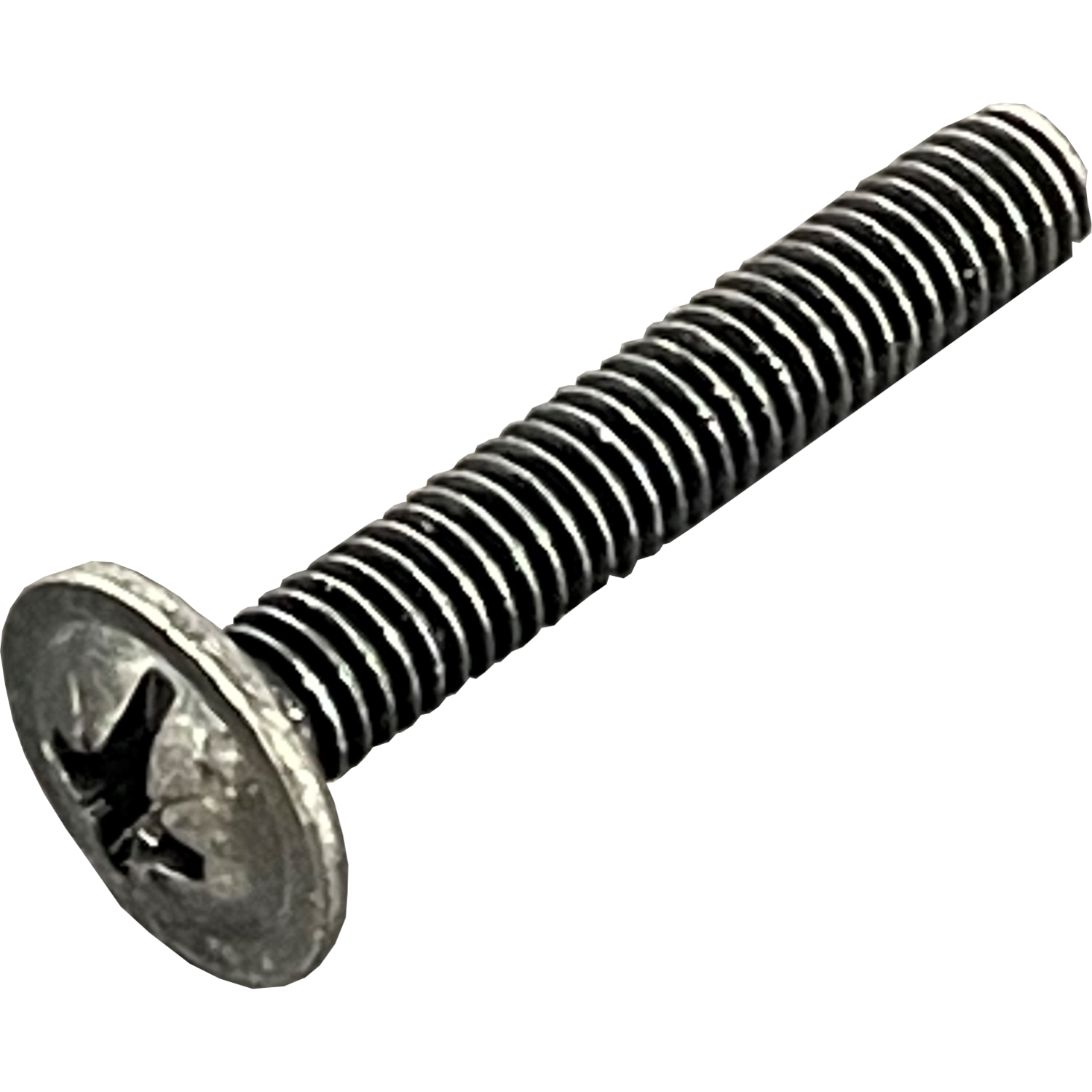Metaalvijs M4x30 zwart verzinkt
