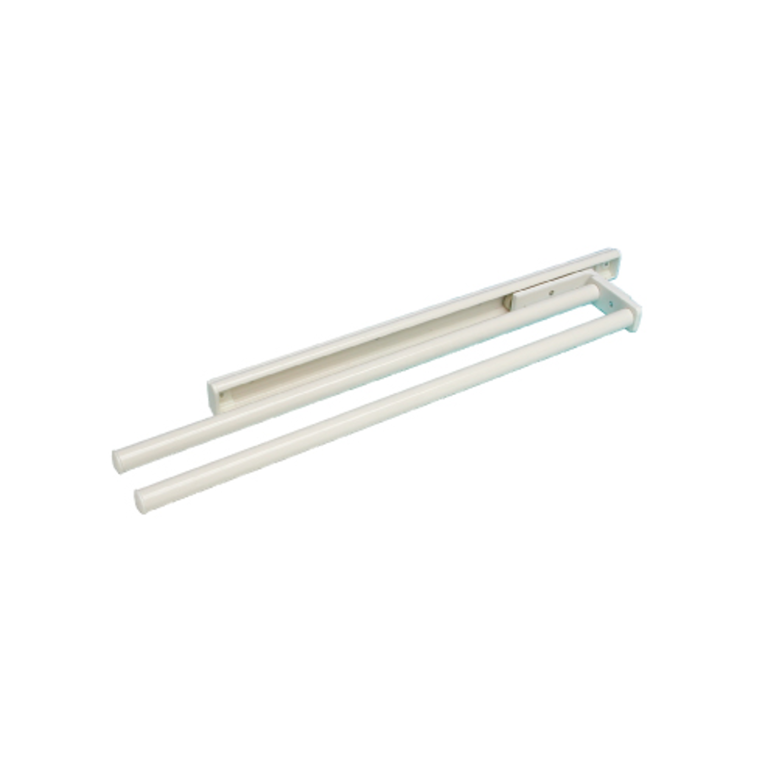 Handdoekdrager 438 mm geanodiseerd alu 2 armen