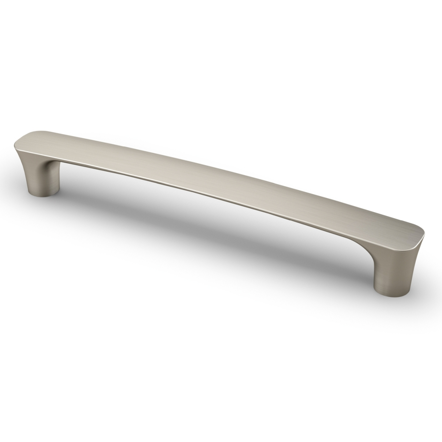 Greep Istrana, boorafstand 192, L 214 mm, B 25 mm, H 32 mm, roestvrij staal finish geborsteld