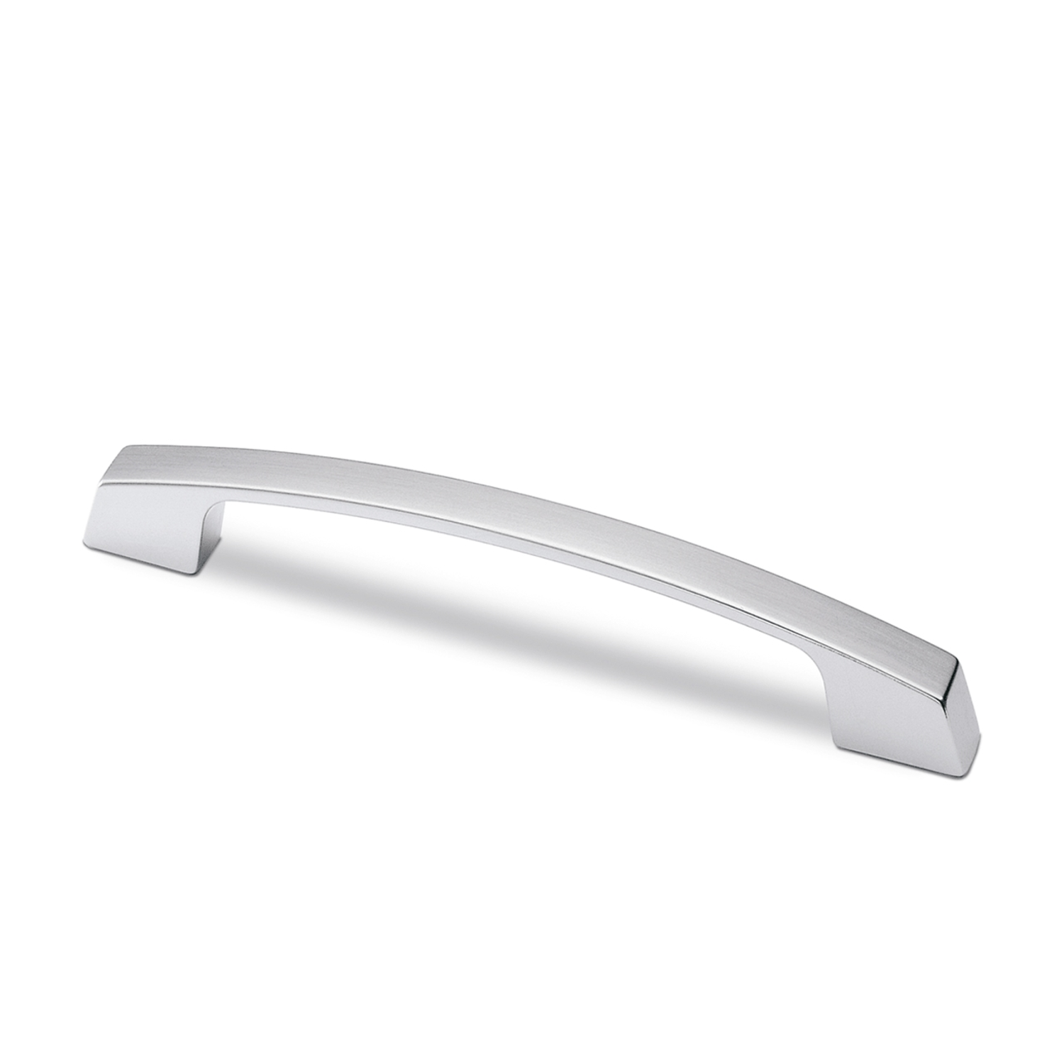 Greep Fectio, boorafstand 160, L 210 mm, B 15 mm, H 29 mm, Mat verchroomd