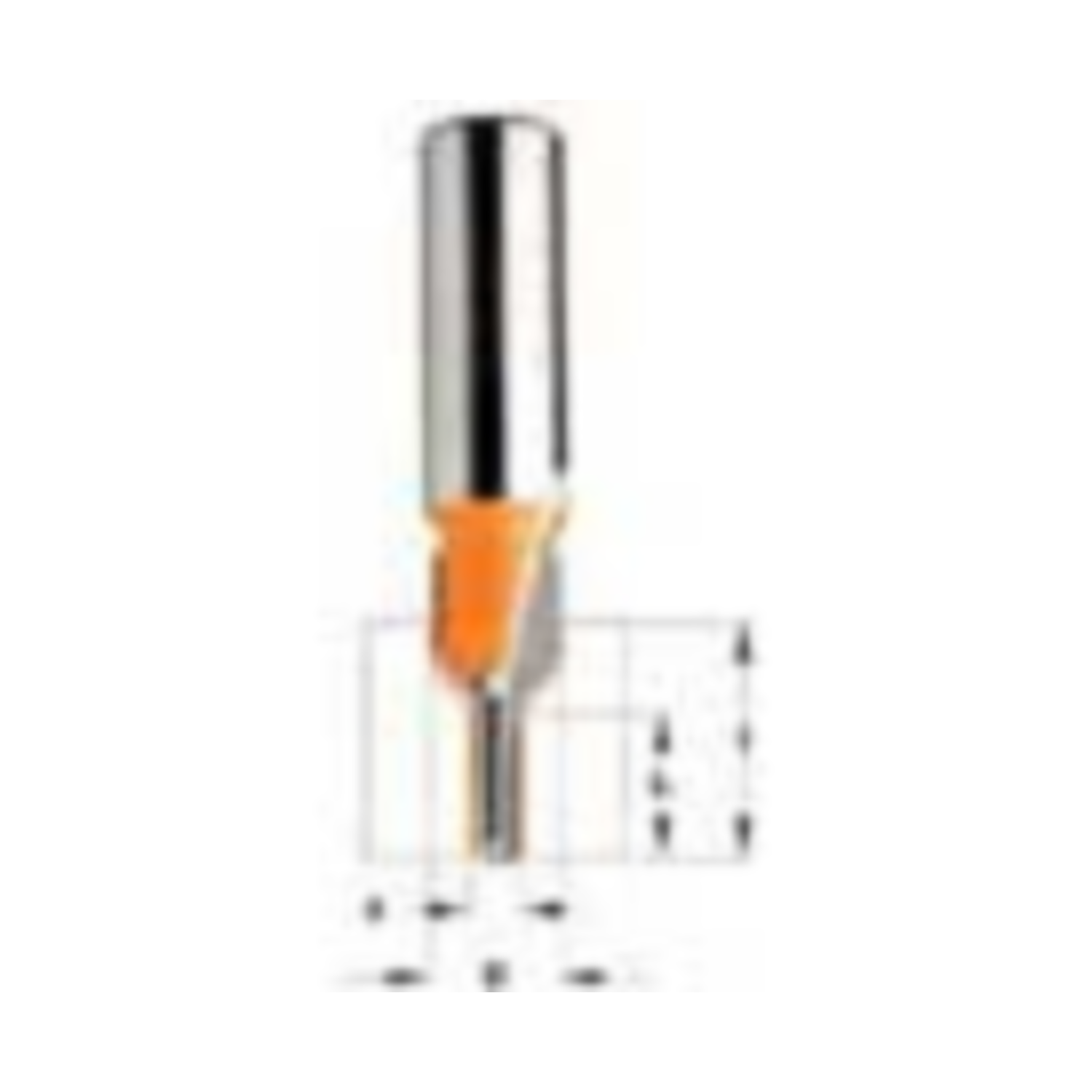 Verzink v-groef frees 90° d=11.1mm d=4.3 6mm i=20.6 i²=12.7mm hw