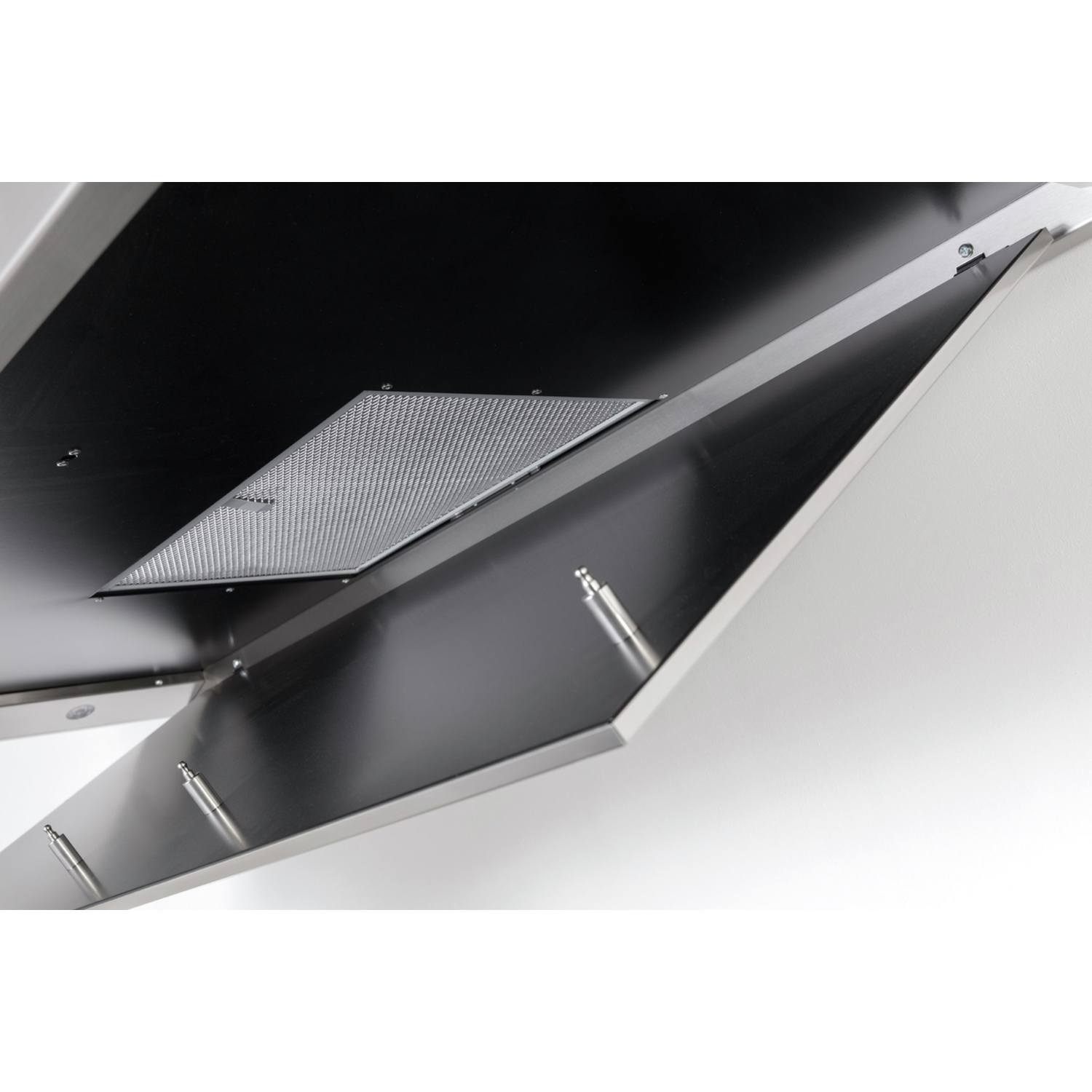 Novy Flatline 90 cm RVS wanddampkap