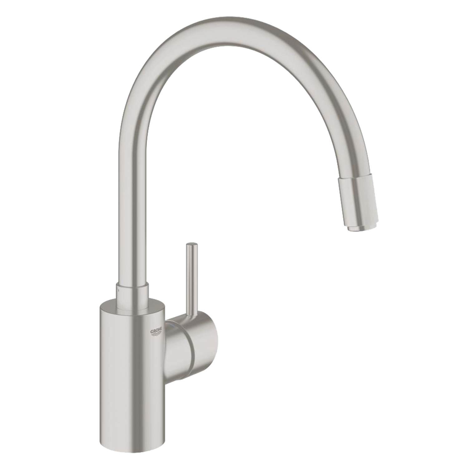 Grohe concetto eengreepskraan super steeldouchette