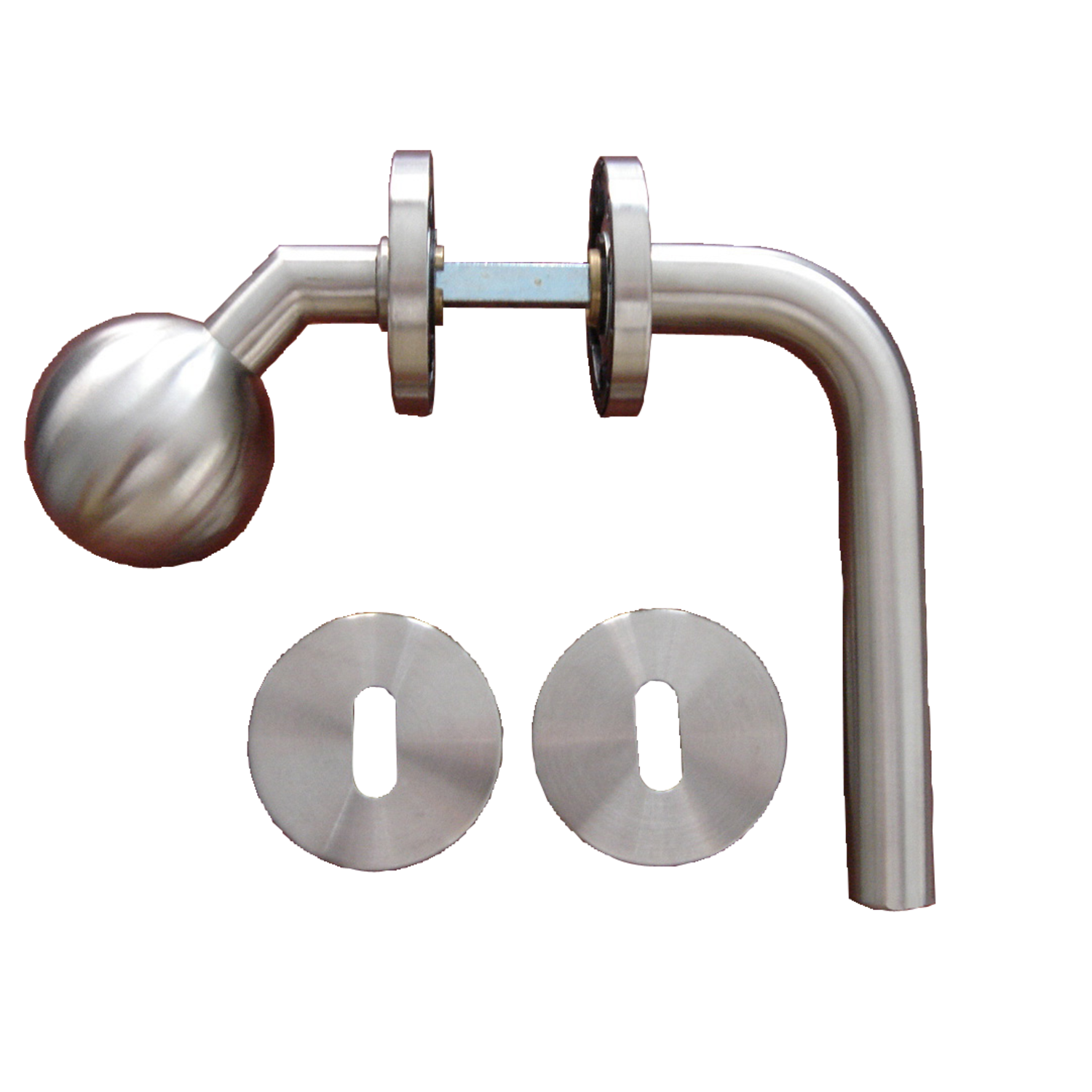 Draaitop gebogen d50+kruk 19mm bb rvs li