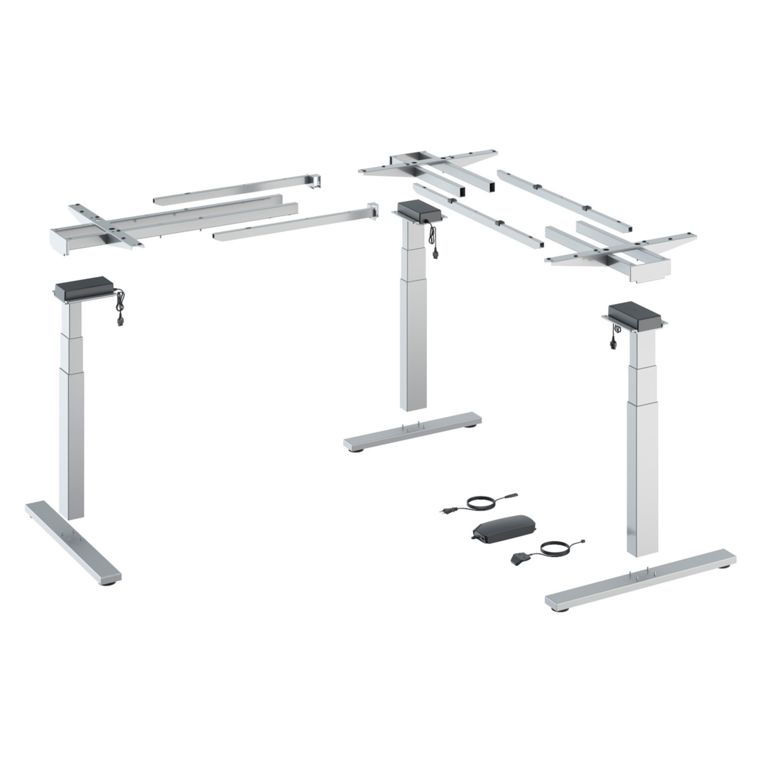 Steelforce Pro 671 SLS Highline 90° XL, zilver