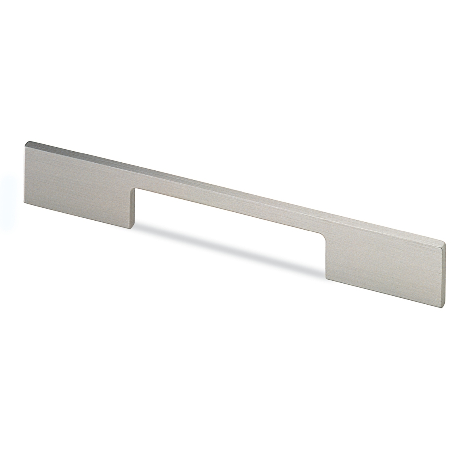 Greep Velitra, boorafstand 260 / 320 mm, L 372 mm, B 7 mm, H 34 mm, roestvrij staal finish geborsteld