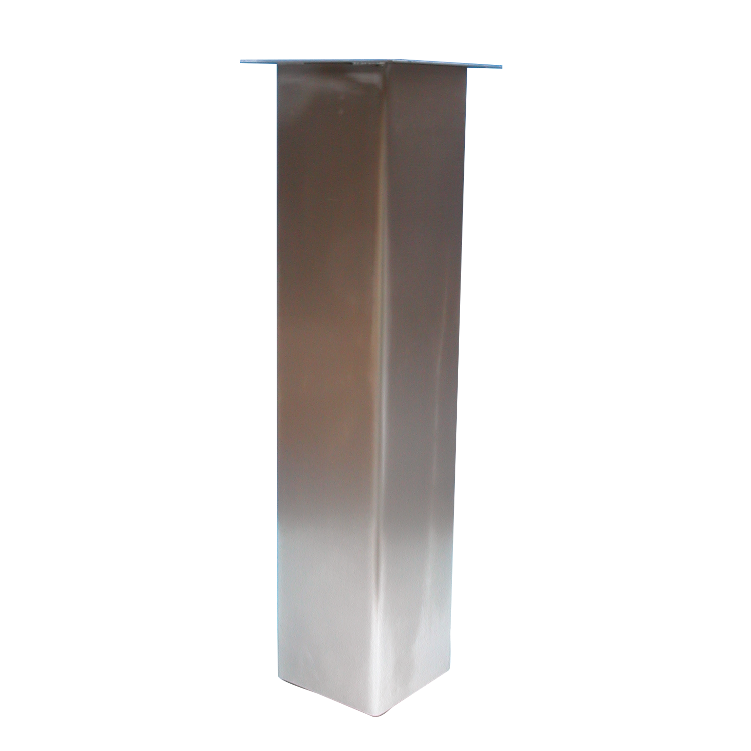 Tafelpoot big foot 150x150mm h.87 cm rvs