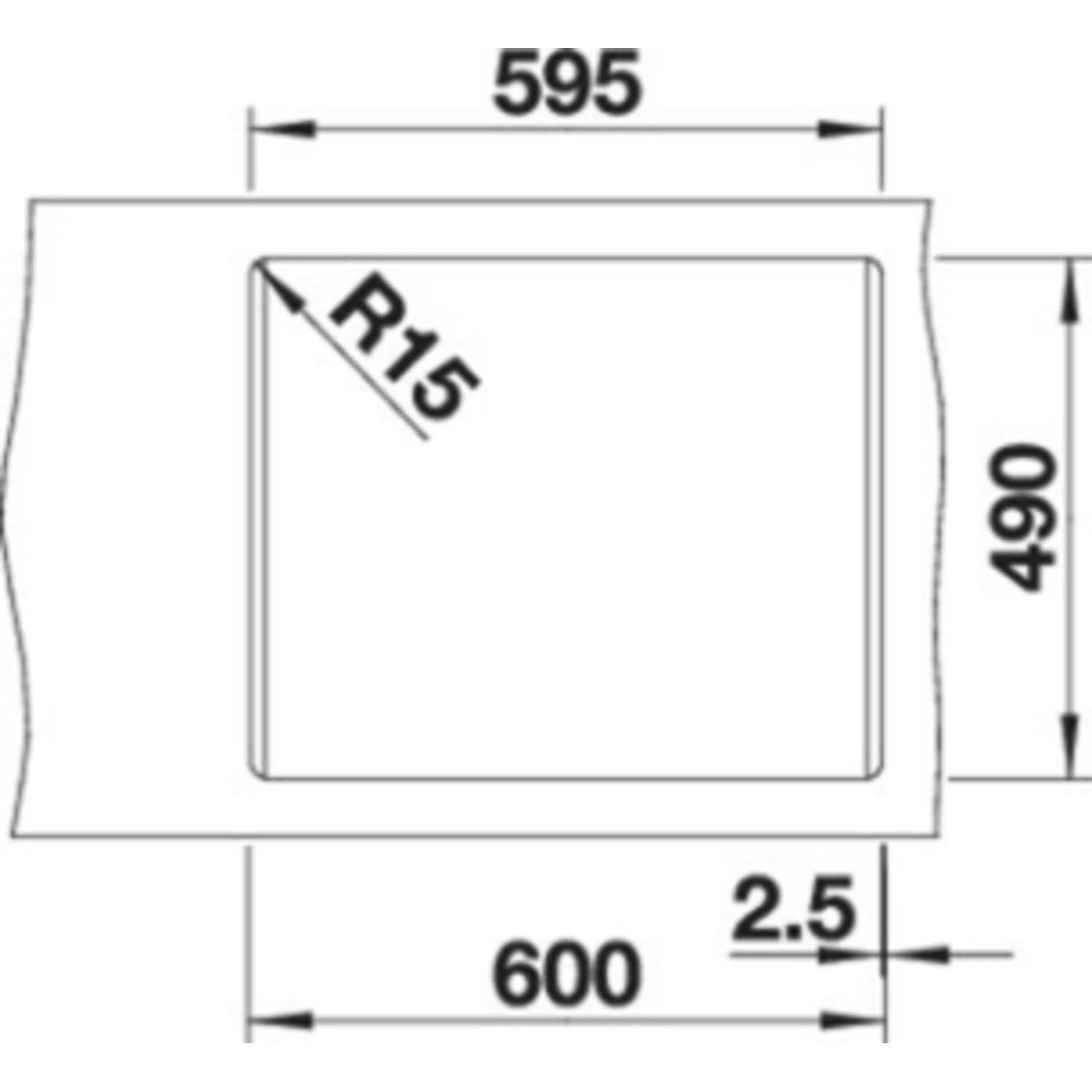 Blanco spoeltafel pleon 6 café man.