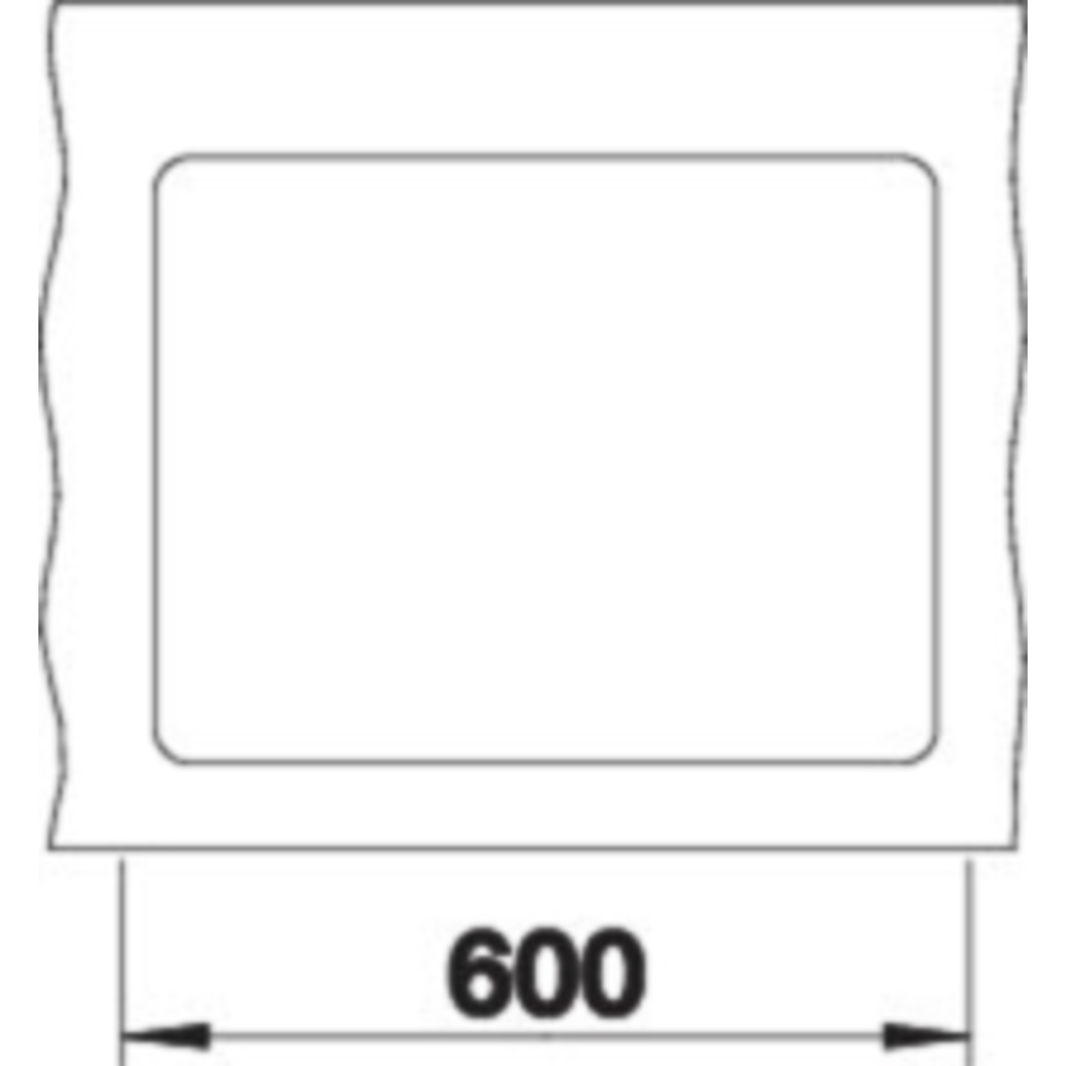 Blanco spoeltafel subline 340/160-f wit man.