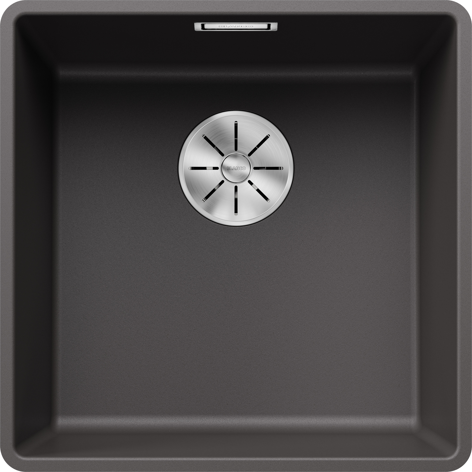 Blanco Subline 400-F rock grey manuele bediening